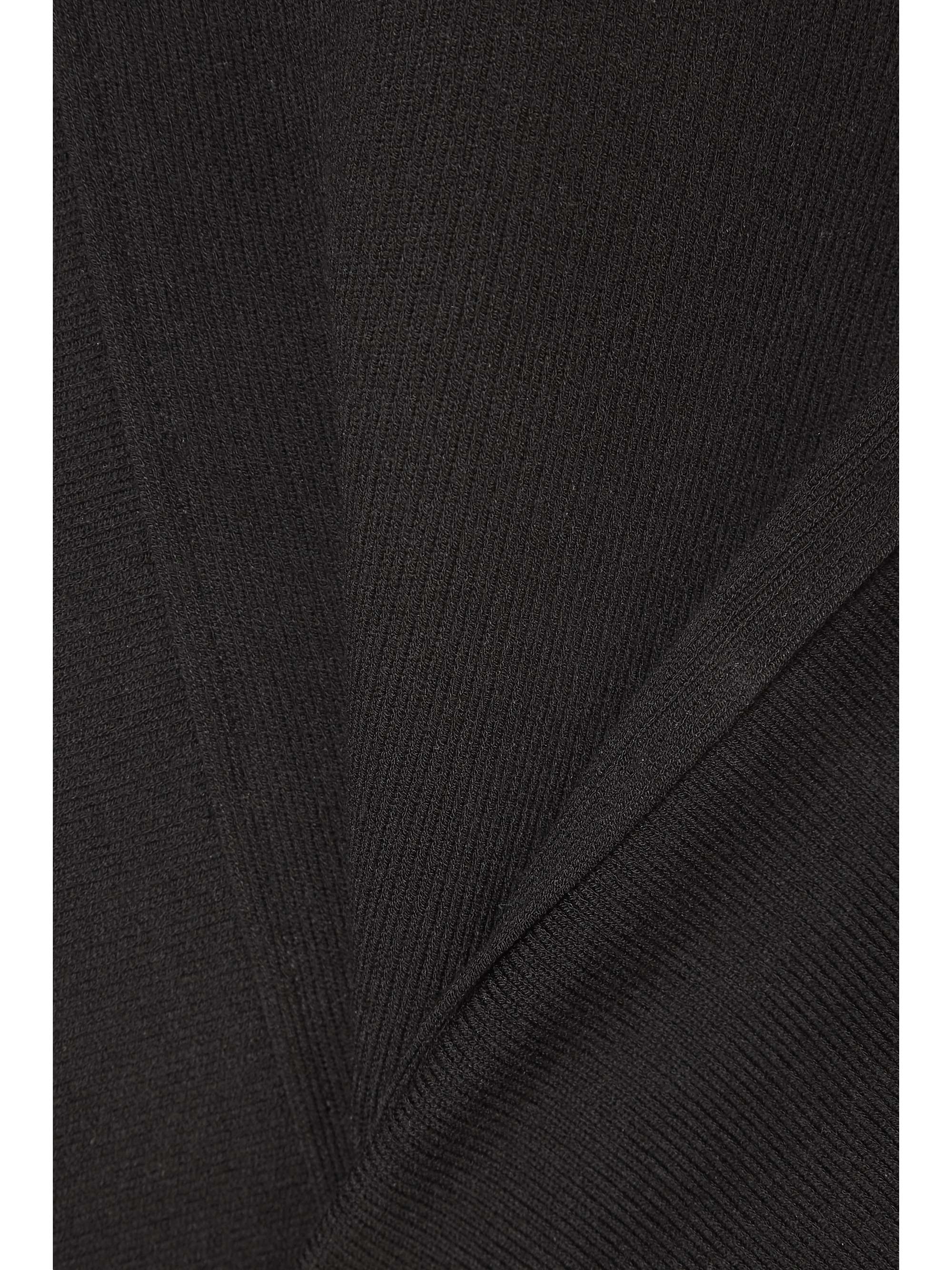 RICK OWENS Open-back stretch-knit top