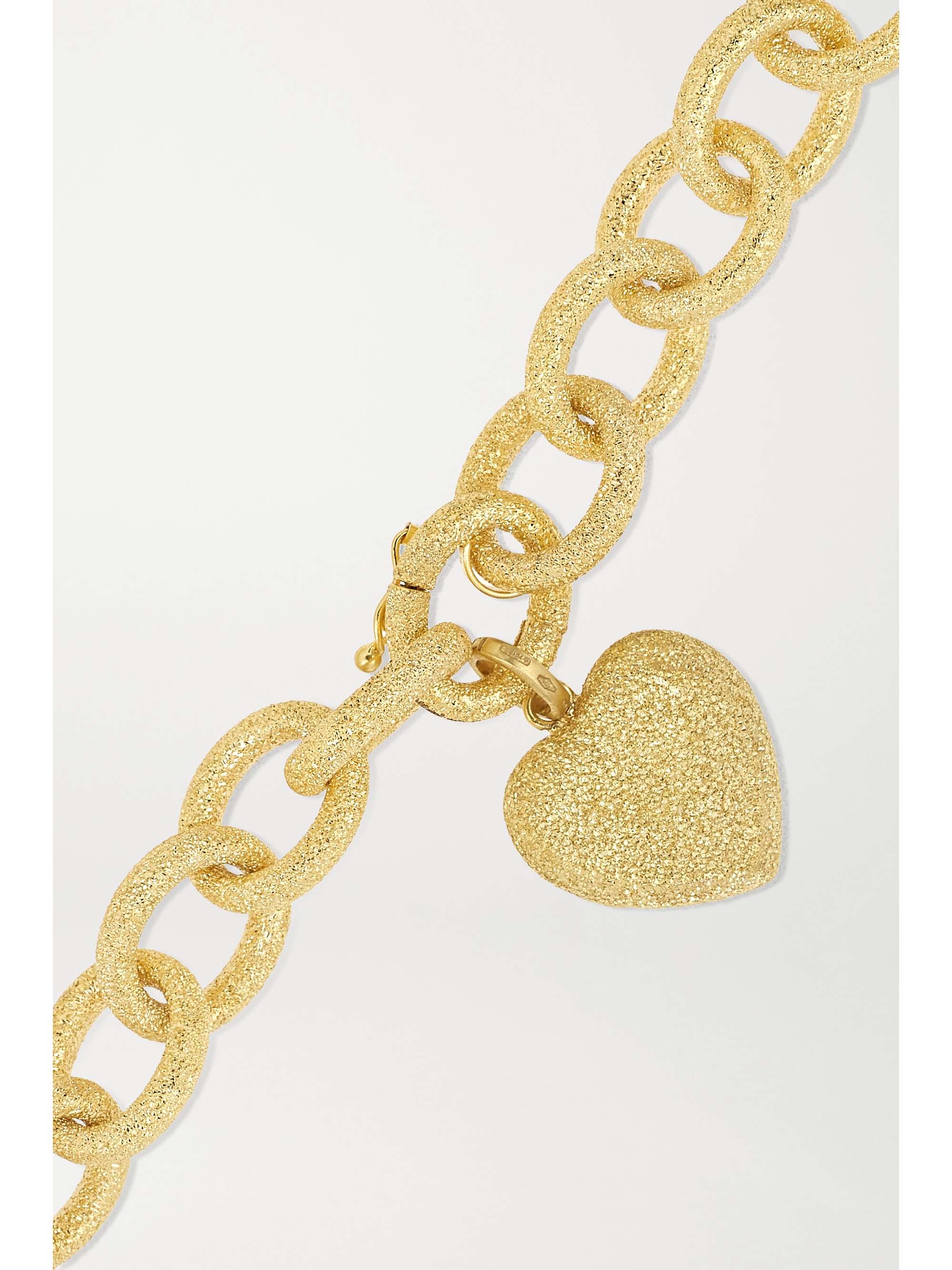 CAROLINA BUCCI Florentine 18-karat gold necklace