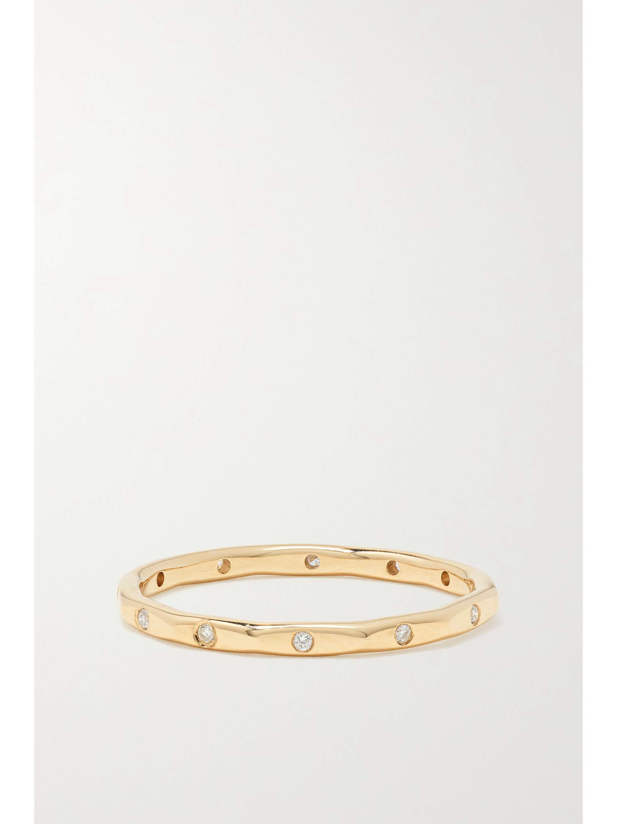 MELISSA JOY MANNING 14-karat gold diamond ring