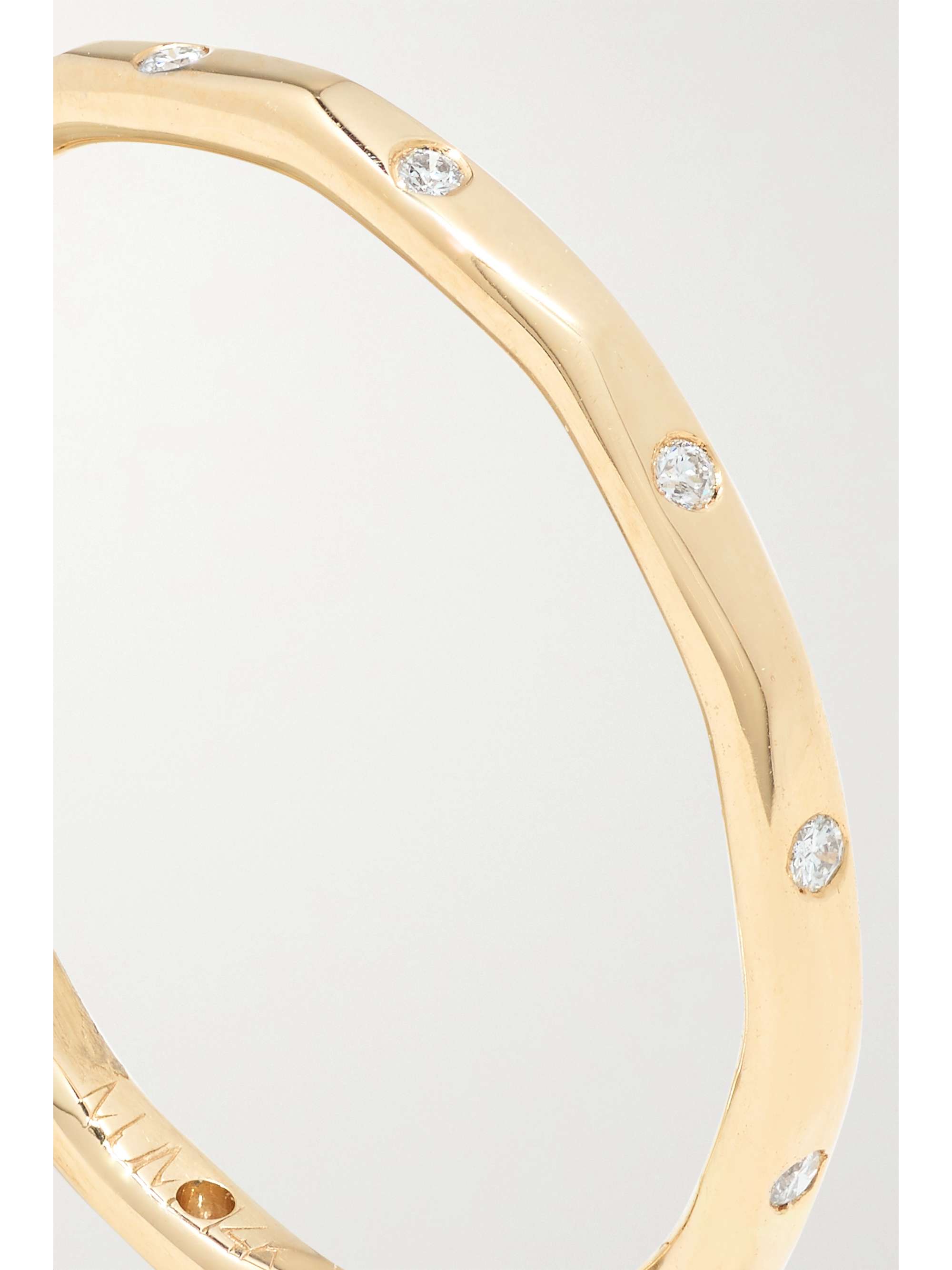 MELISSA JOY MANNING 14-karat gold diamond ring