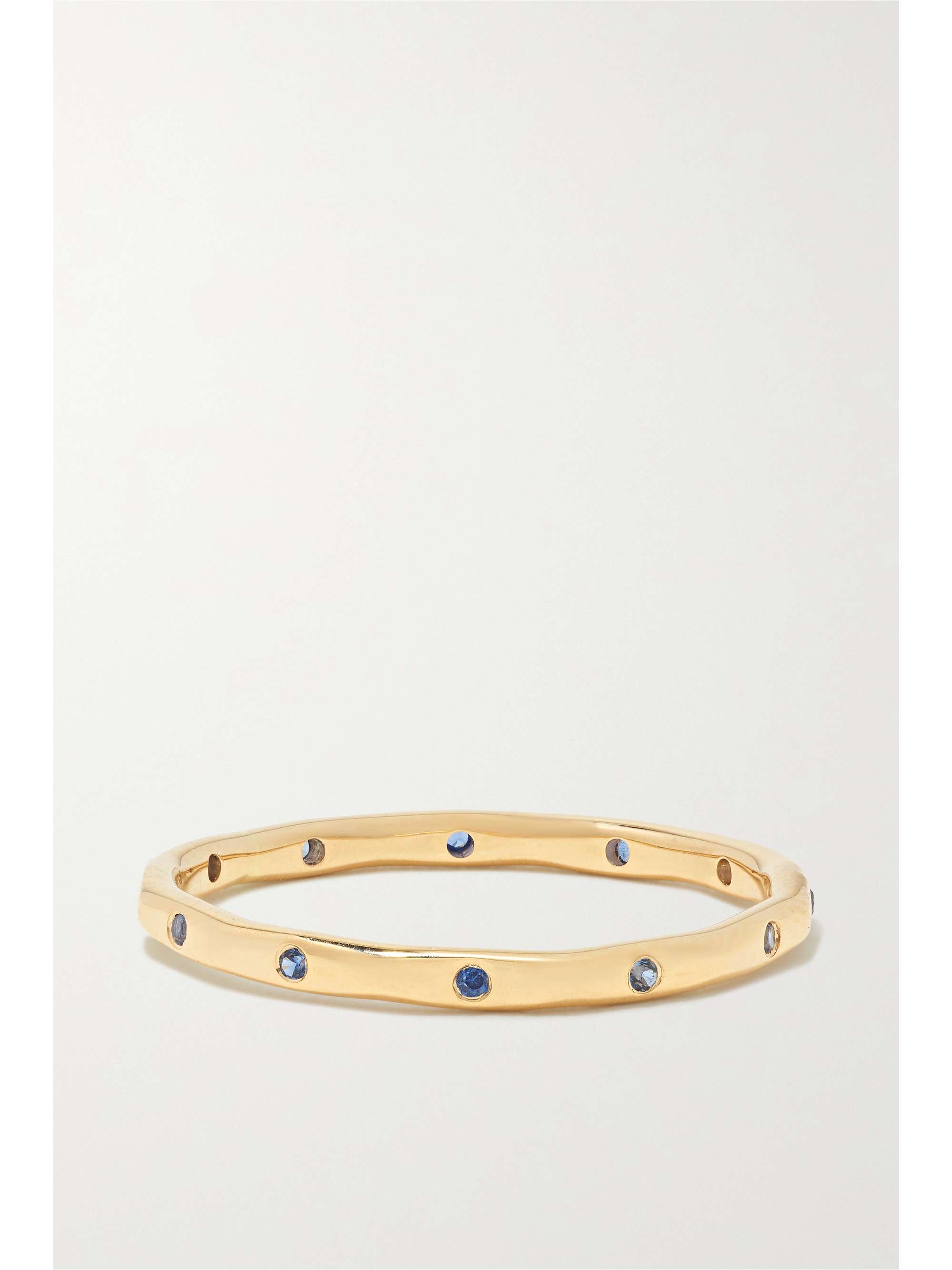 MELISSA JOY MANNING Ring aus 14 Karat Gold mit Saphiren