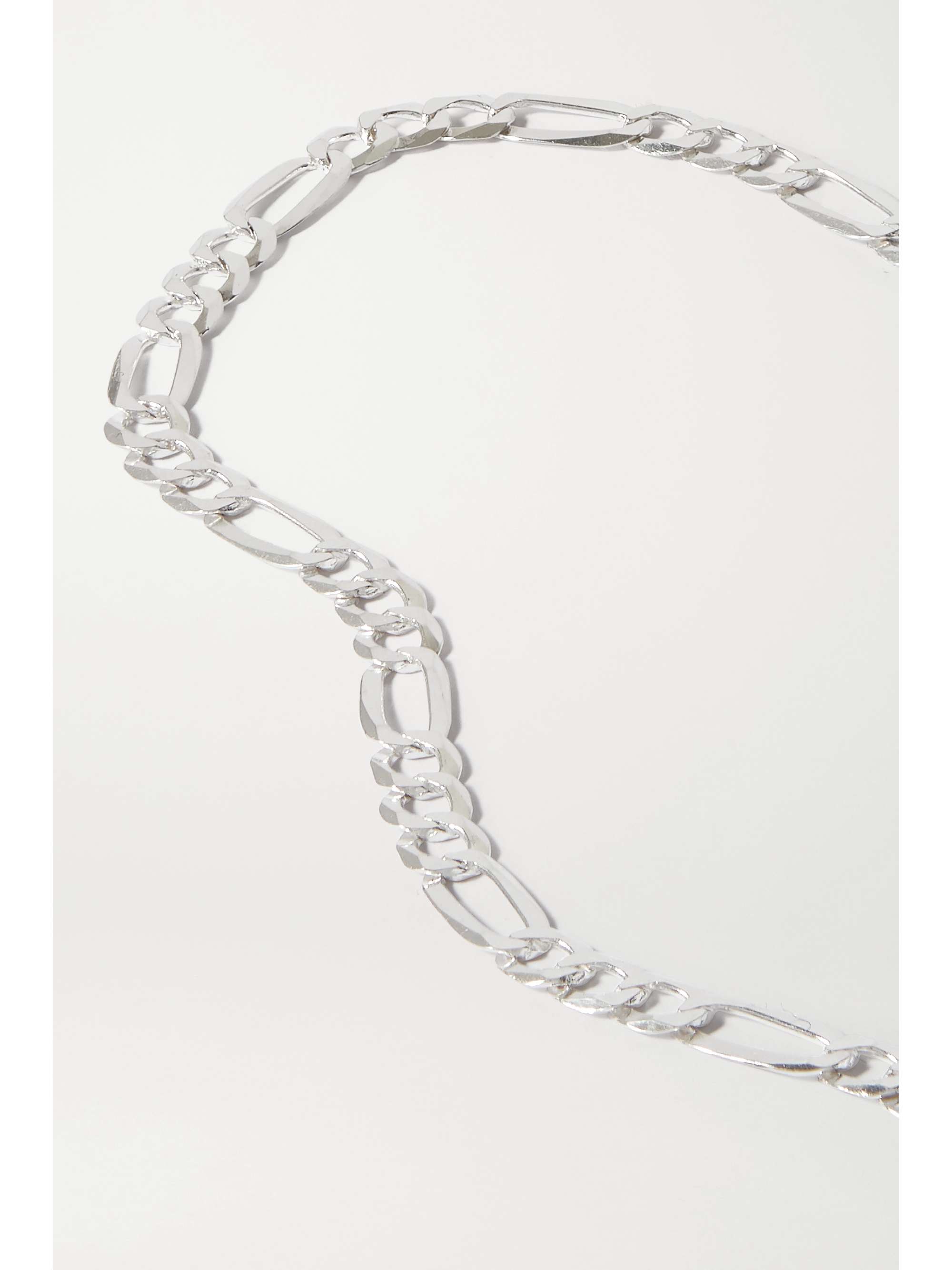 LOREN STEWART + NET SUSTAIN silver necklace