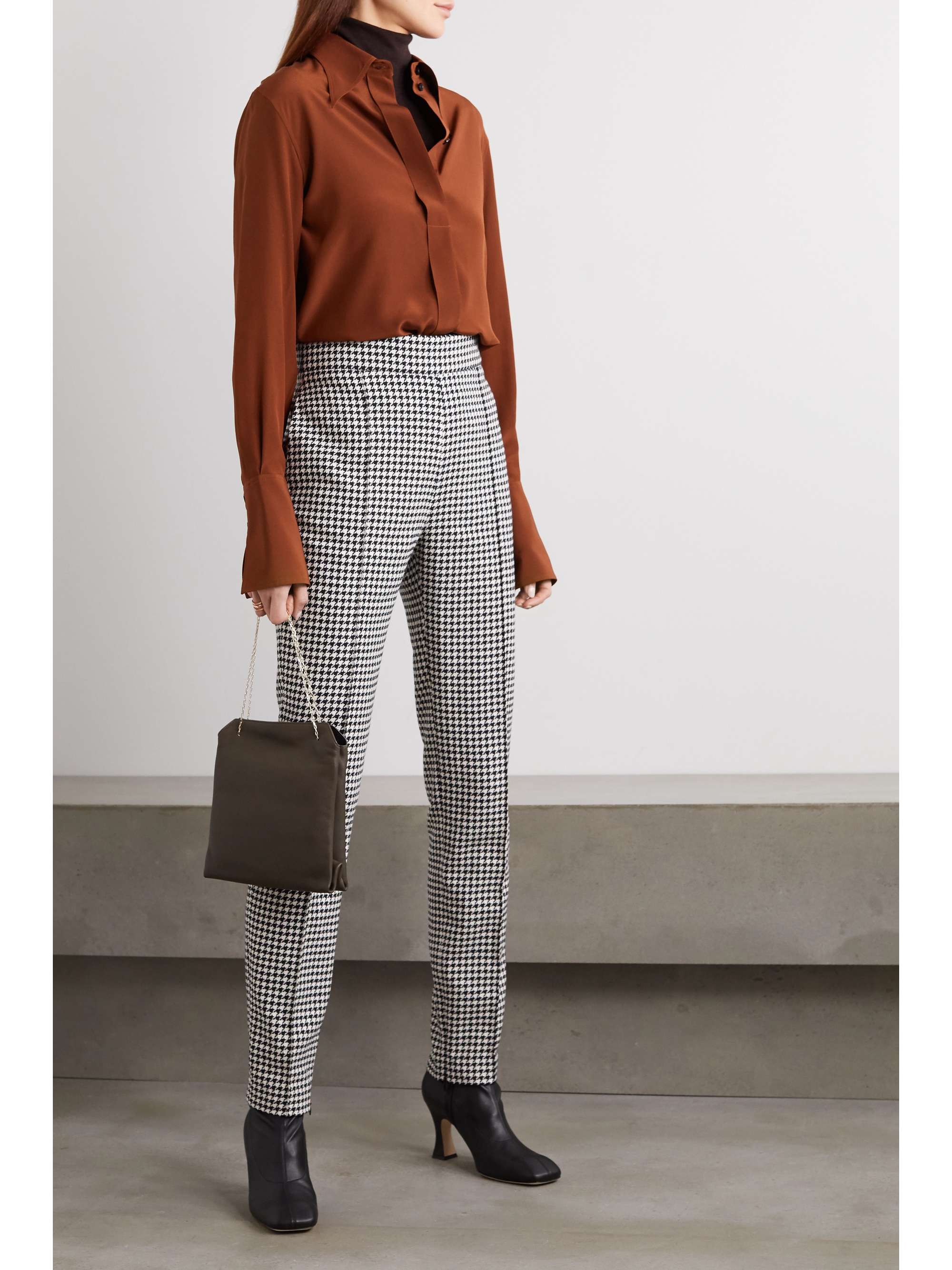 VICTORIA BECKHAM Crepe de chine shirt