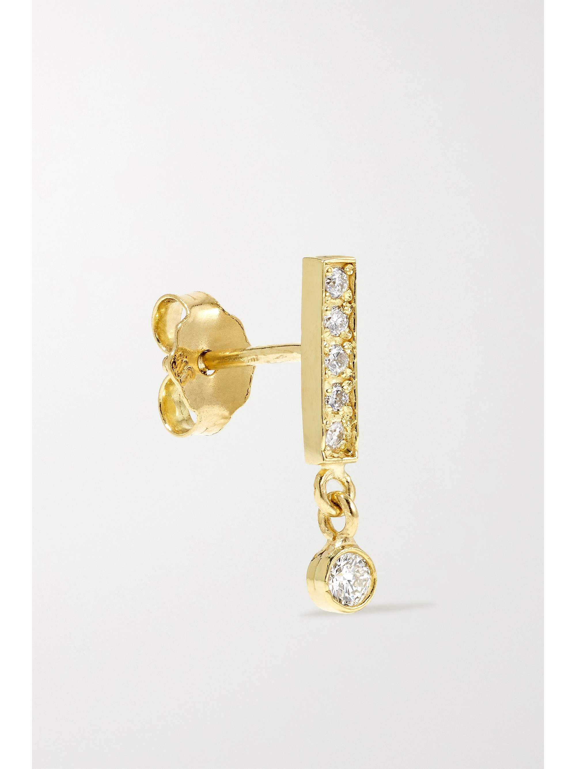 JENNIFER MEYER 18-karat gold diamond earrings