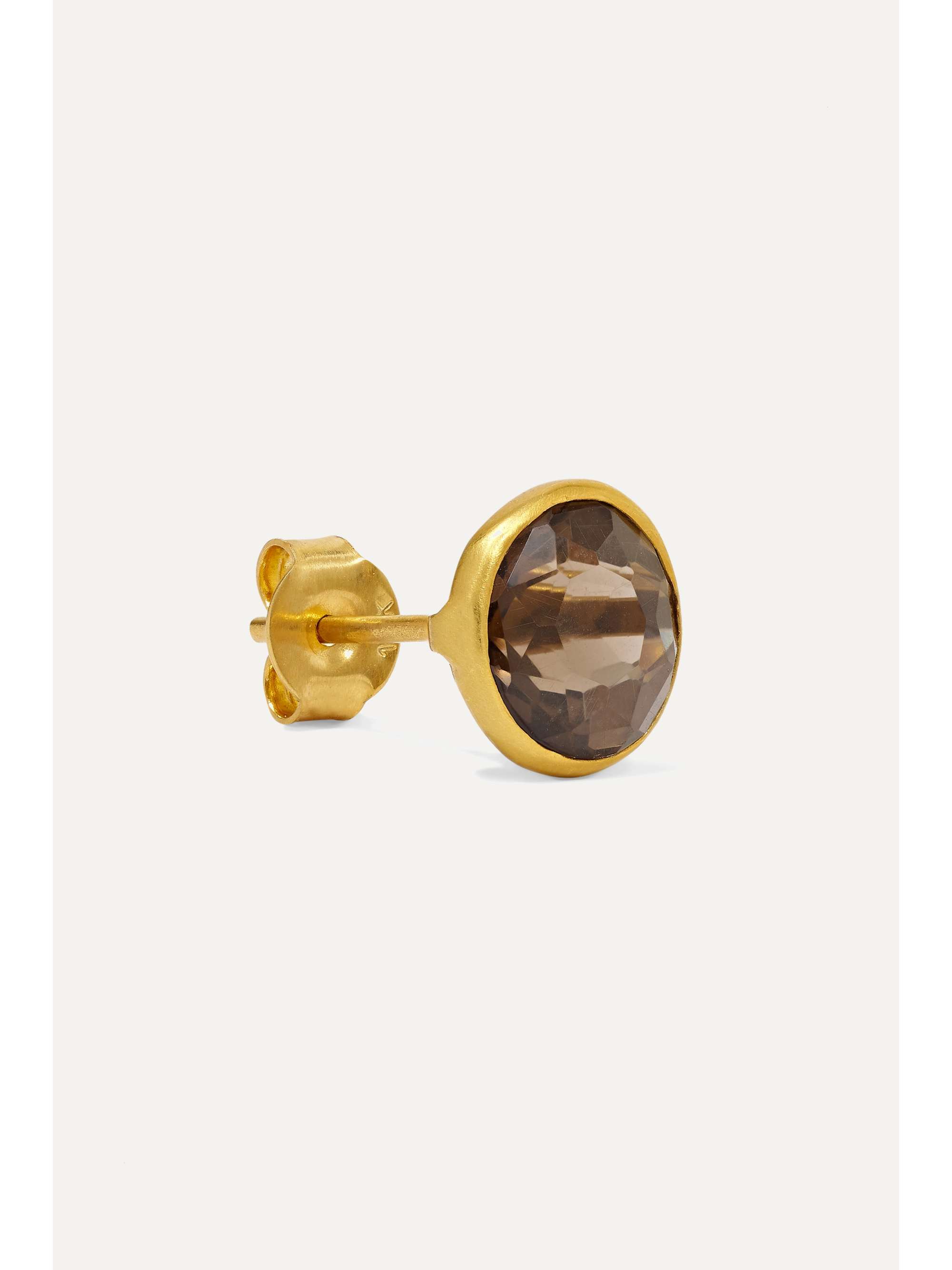 PIPPA SMALL Boucles d'oreilles en or 18 carats (750/1000) et quartz