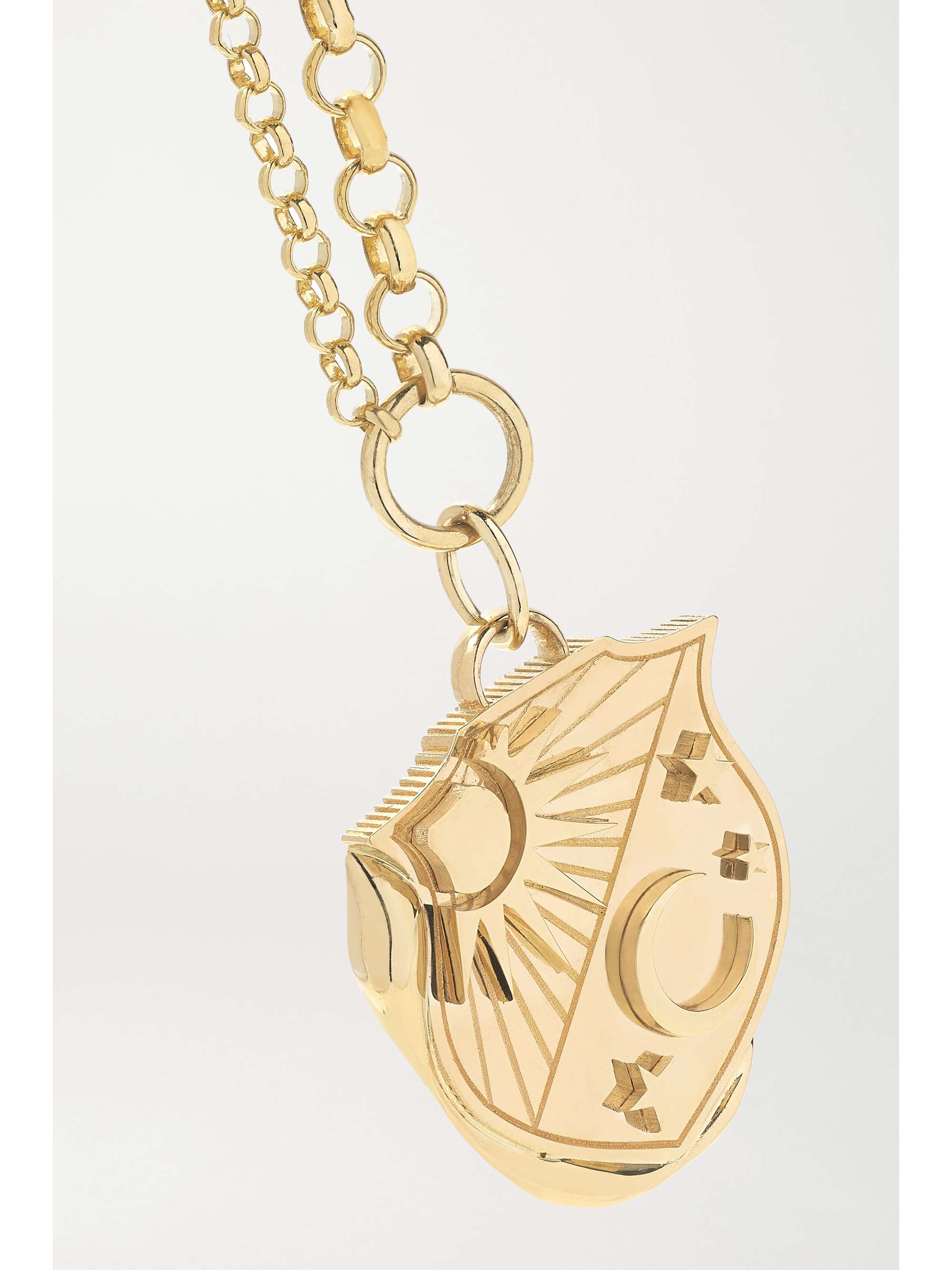 FOUNDRAE 18karat gold necklace NETAPORTER
