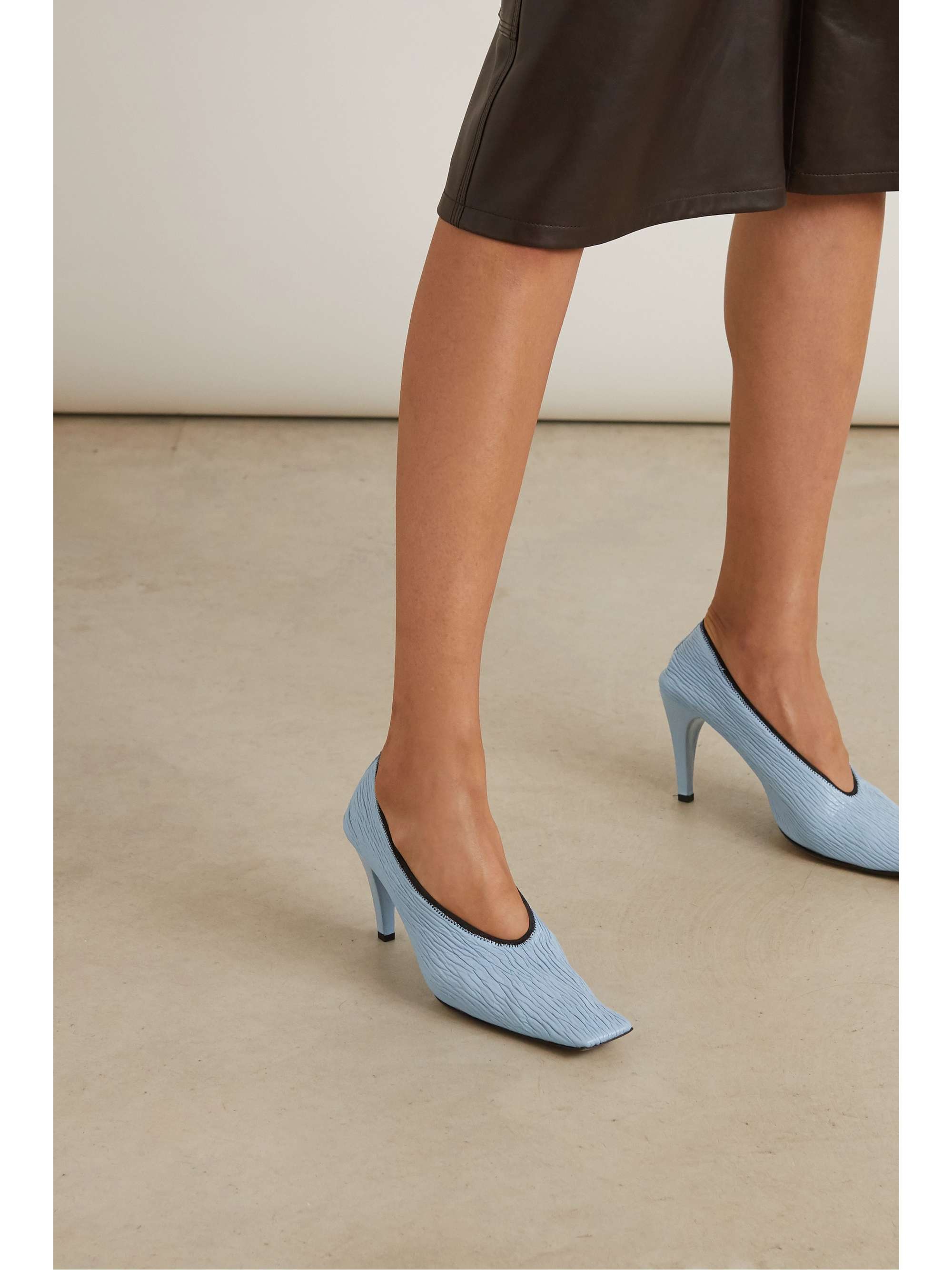bottega veneta intrecciato pumps