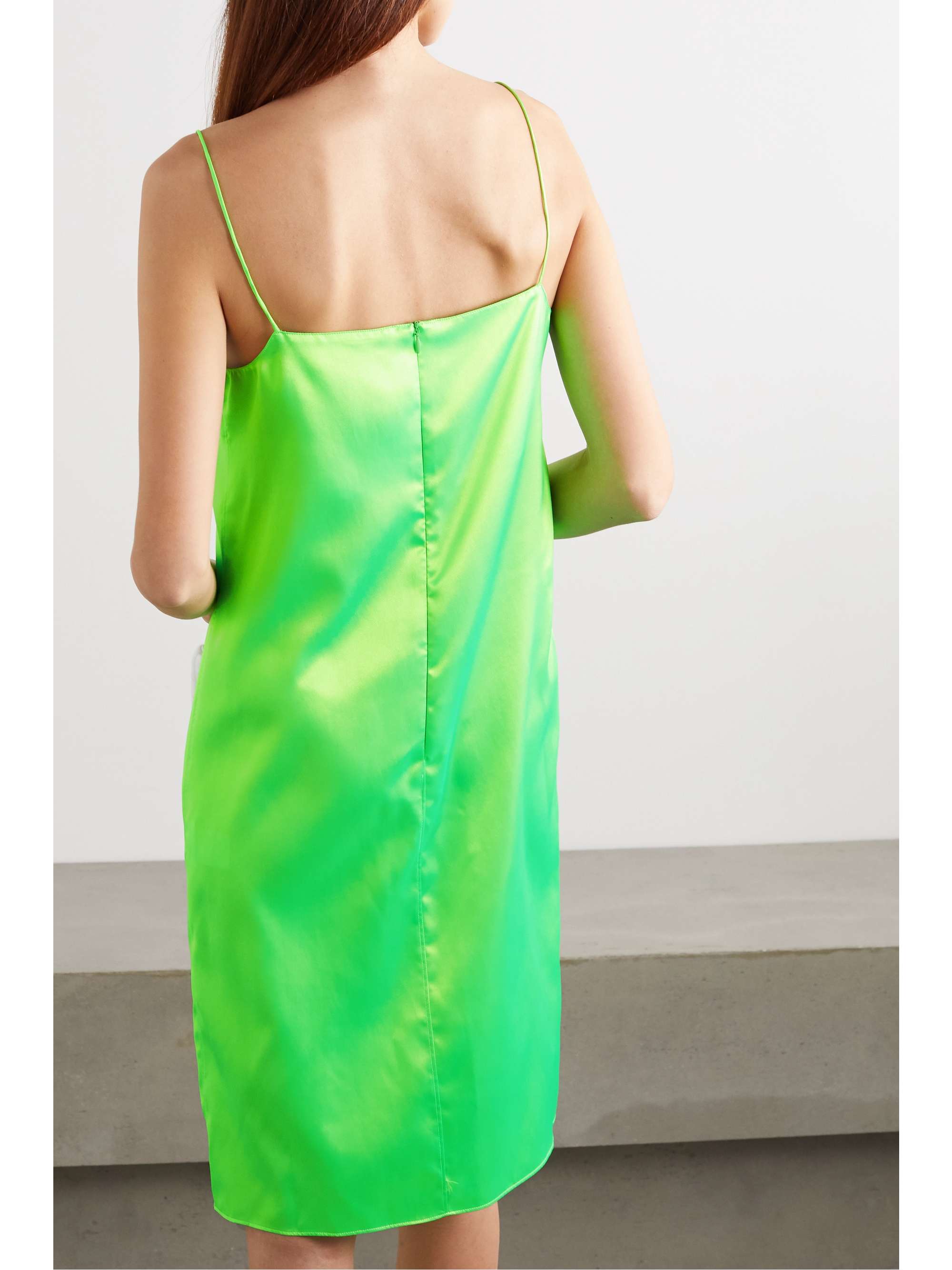 KWAIDAN EDITIONS Neon satin dress