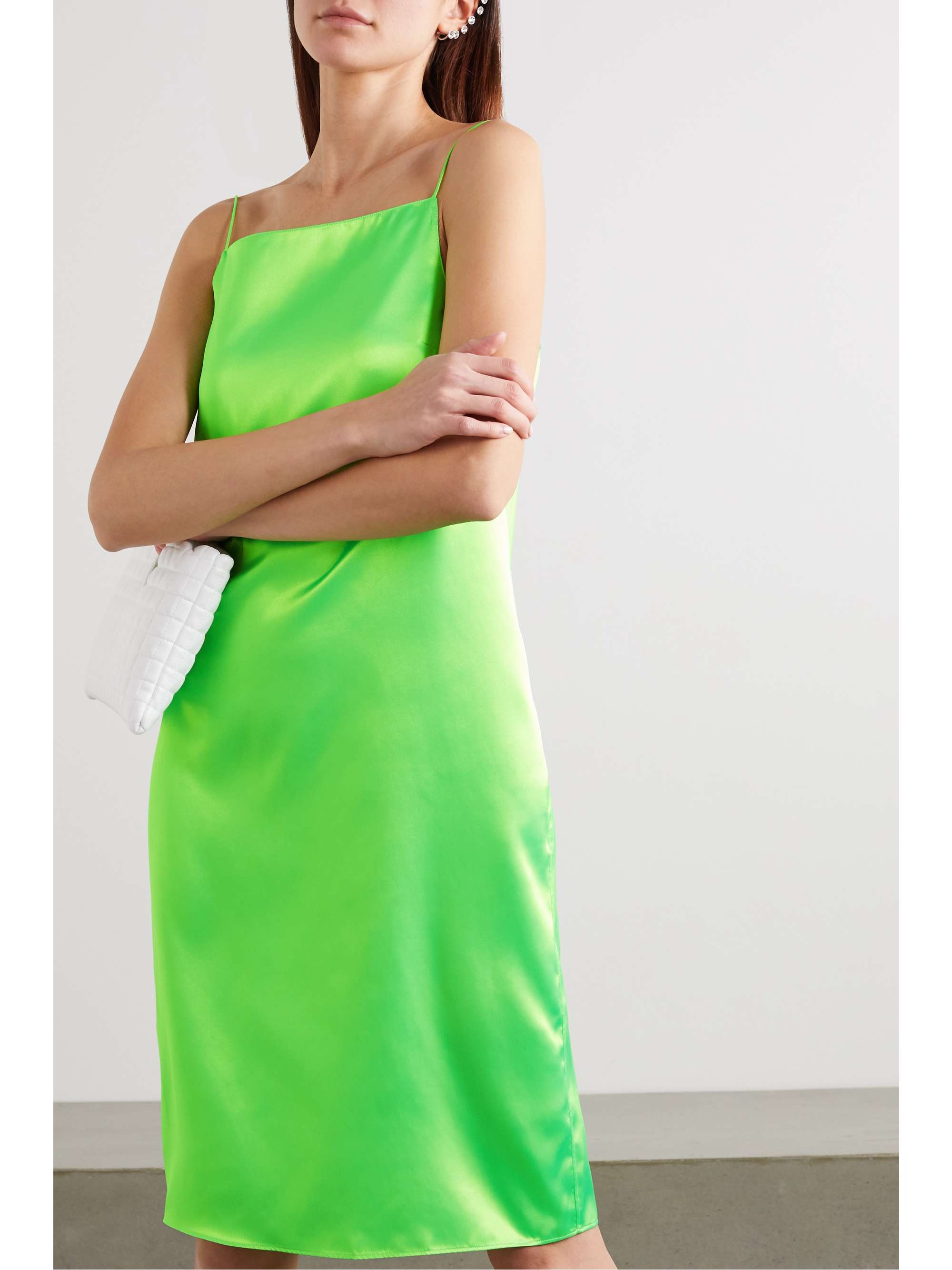 KWAIDAN EDITIONS Neon satin dress