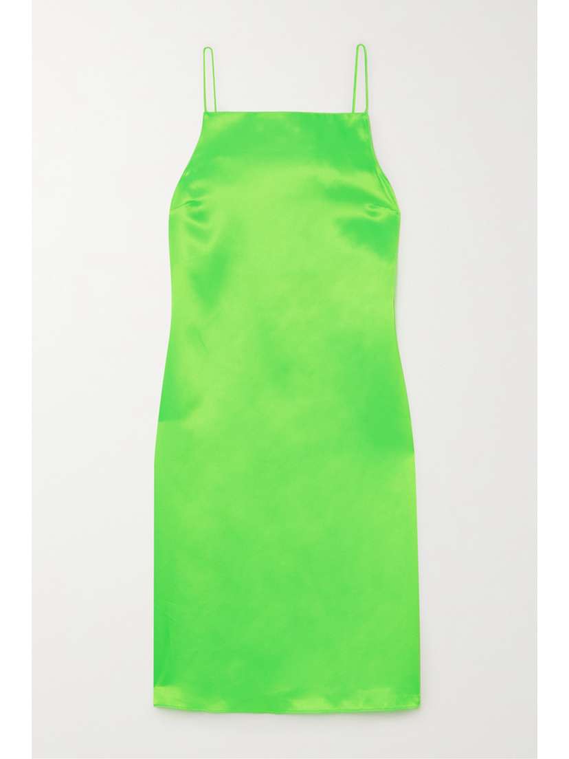 KWAIDAN EDITIONS Neon Satin Dress