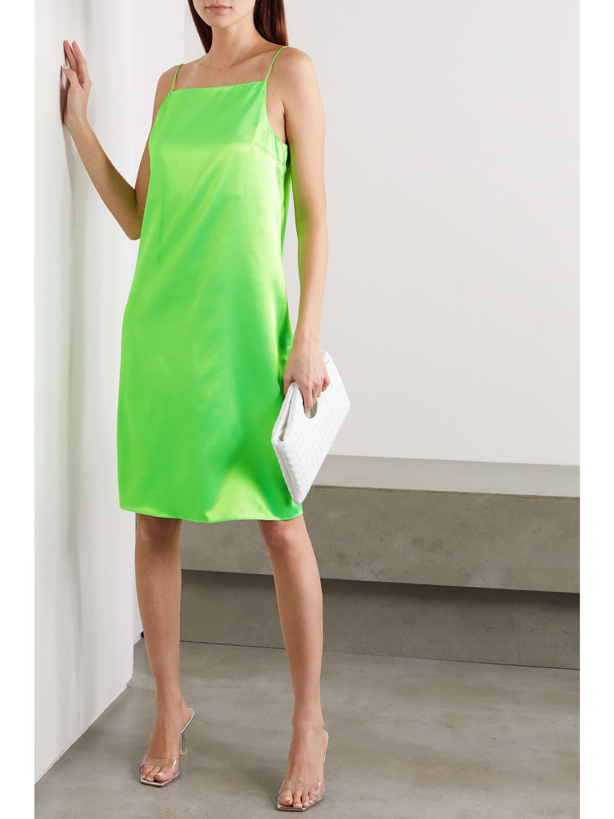 KWAIDAN EDITIONS Neon satin dress
