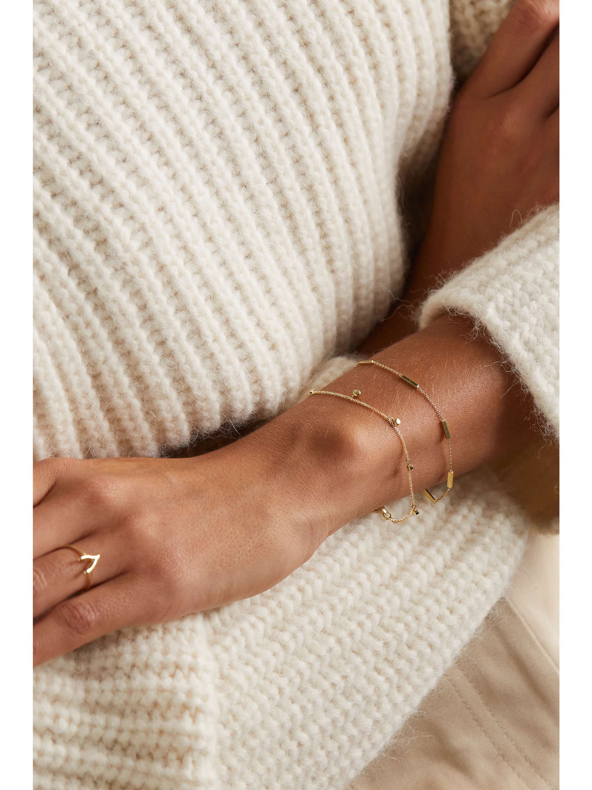 JENNIFER MEYER Armband aus 18 Karat Gold