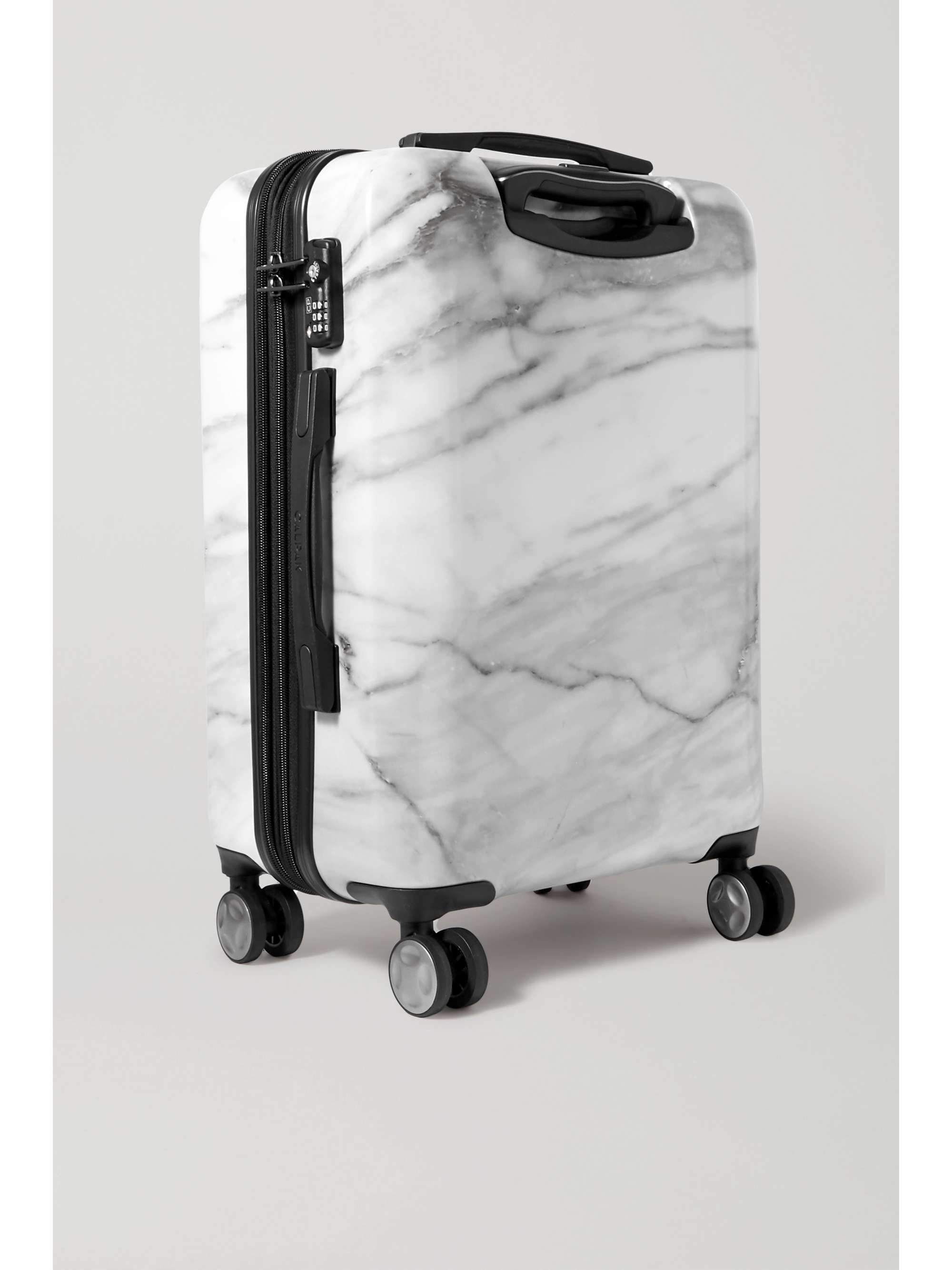 CALPAK Astyll Carry-On marbled hardshell suitcase