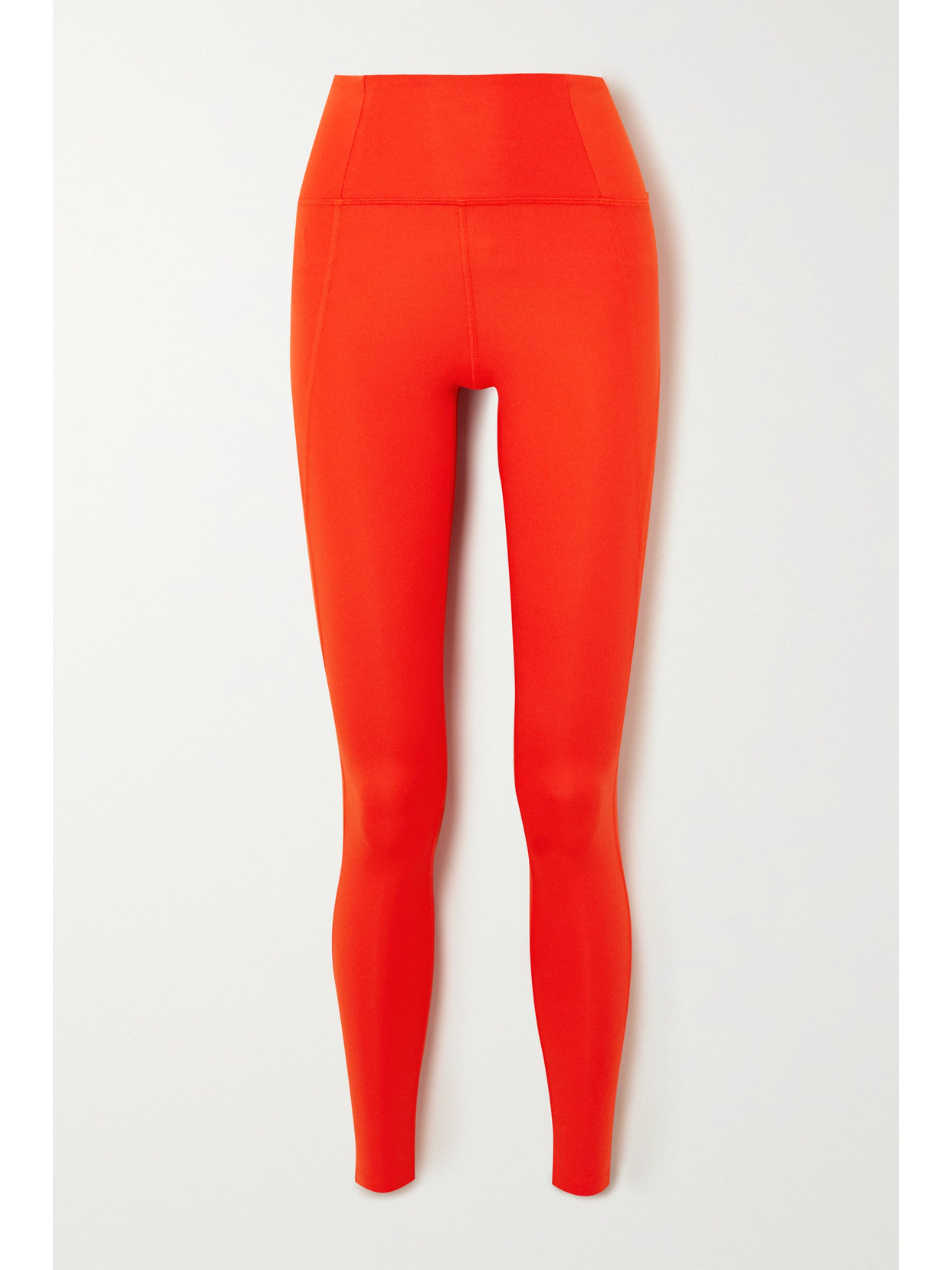 Girlfriend Collective Compressive High-rise Leggings In Red