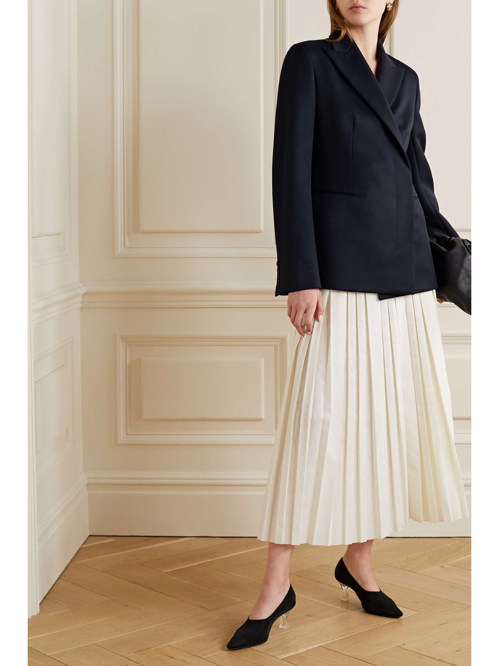 THE ROW Lanois double-breasted wool-twill blazer
