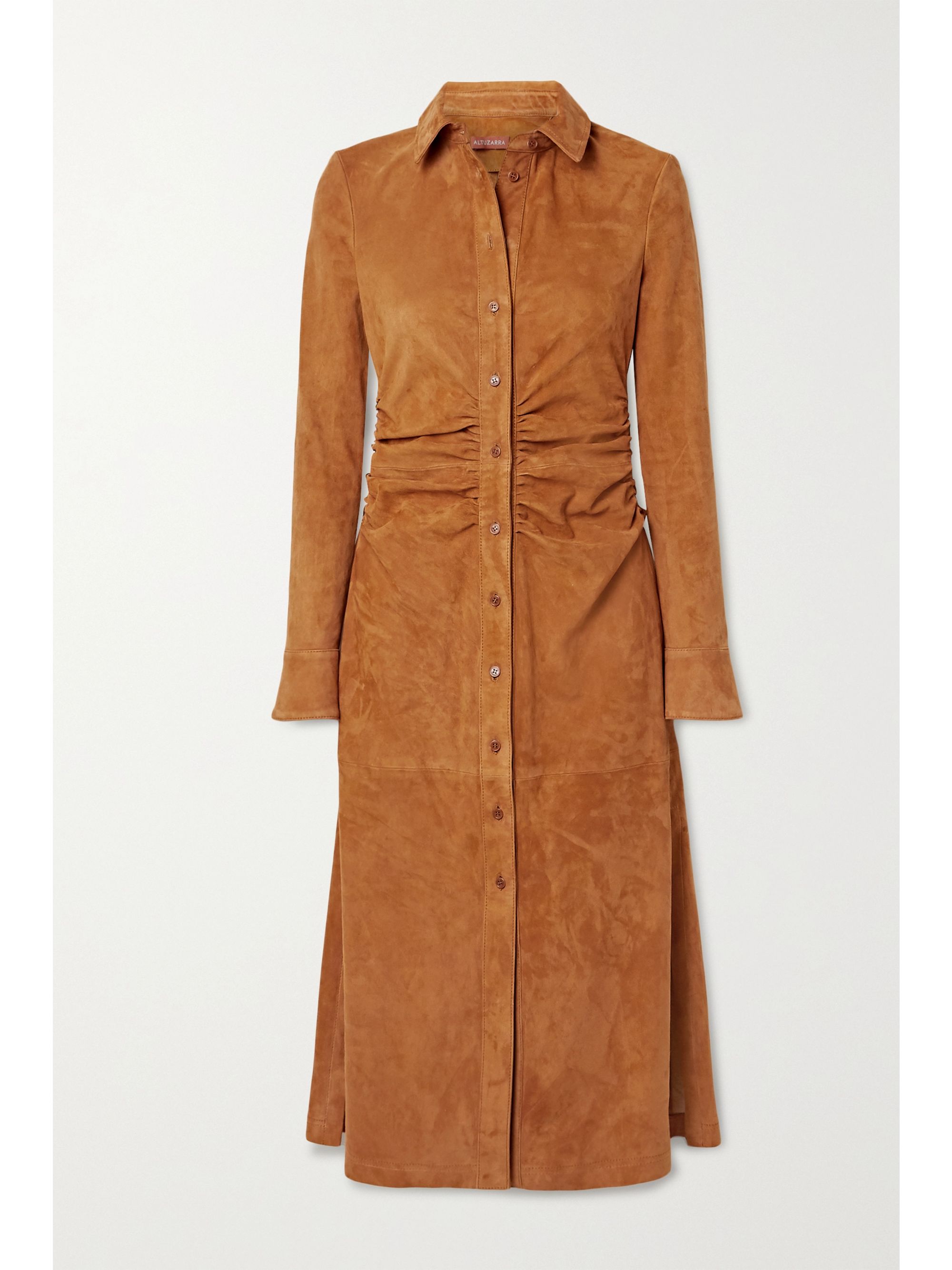 Suede midi dress Clearance