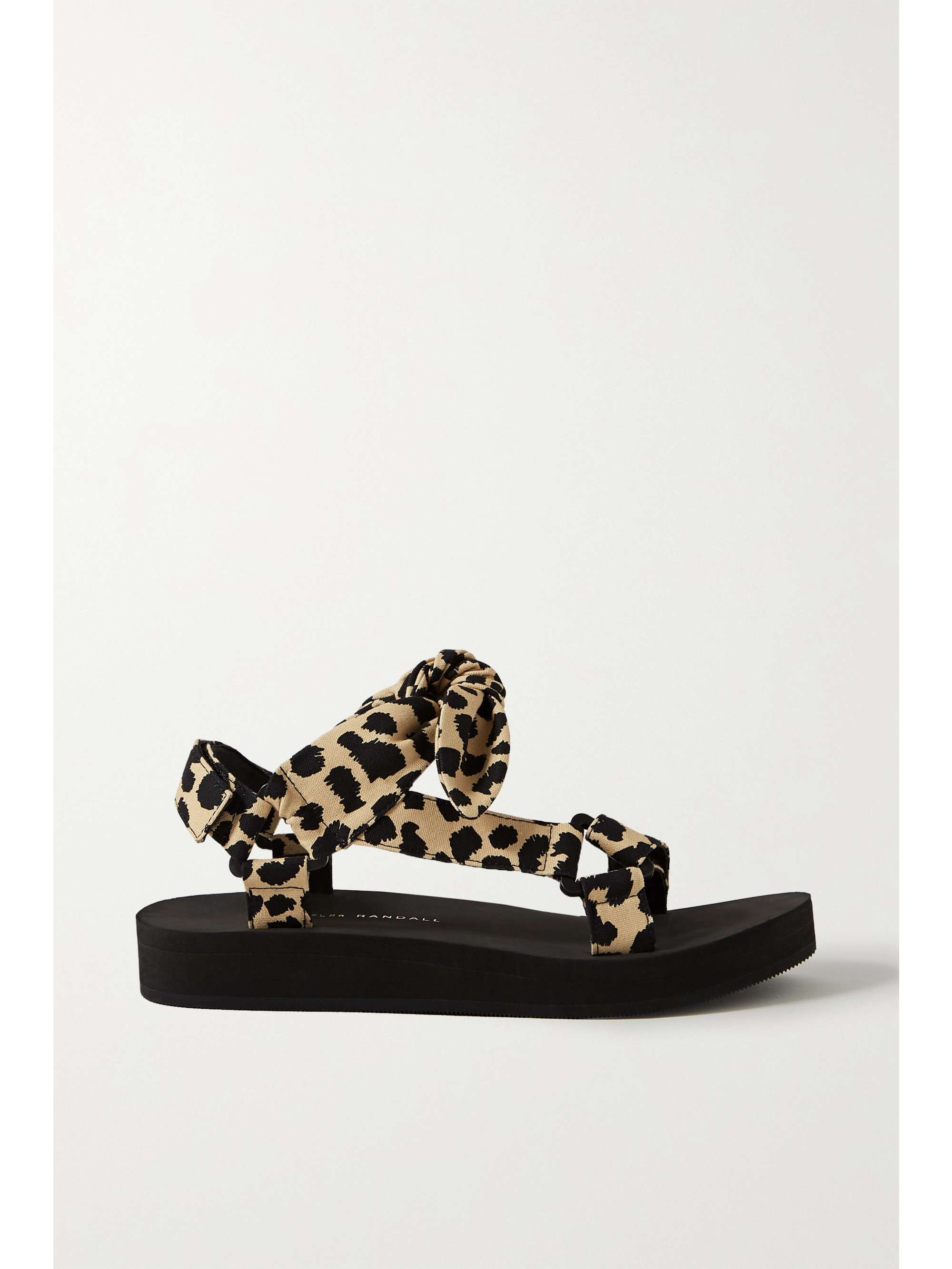 loeffler randall cheetah sandals