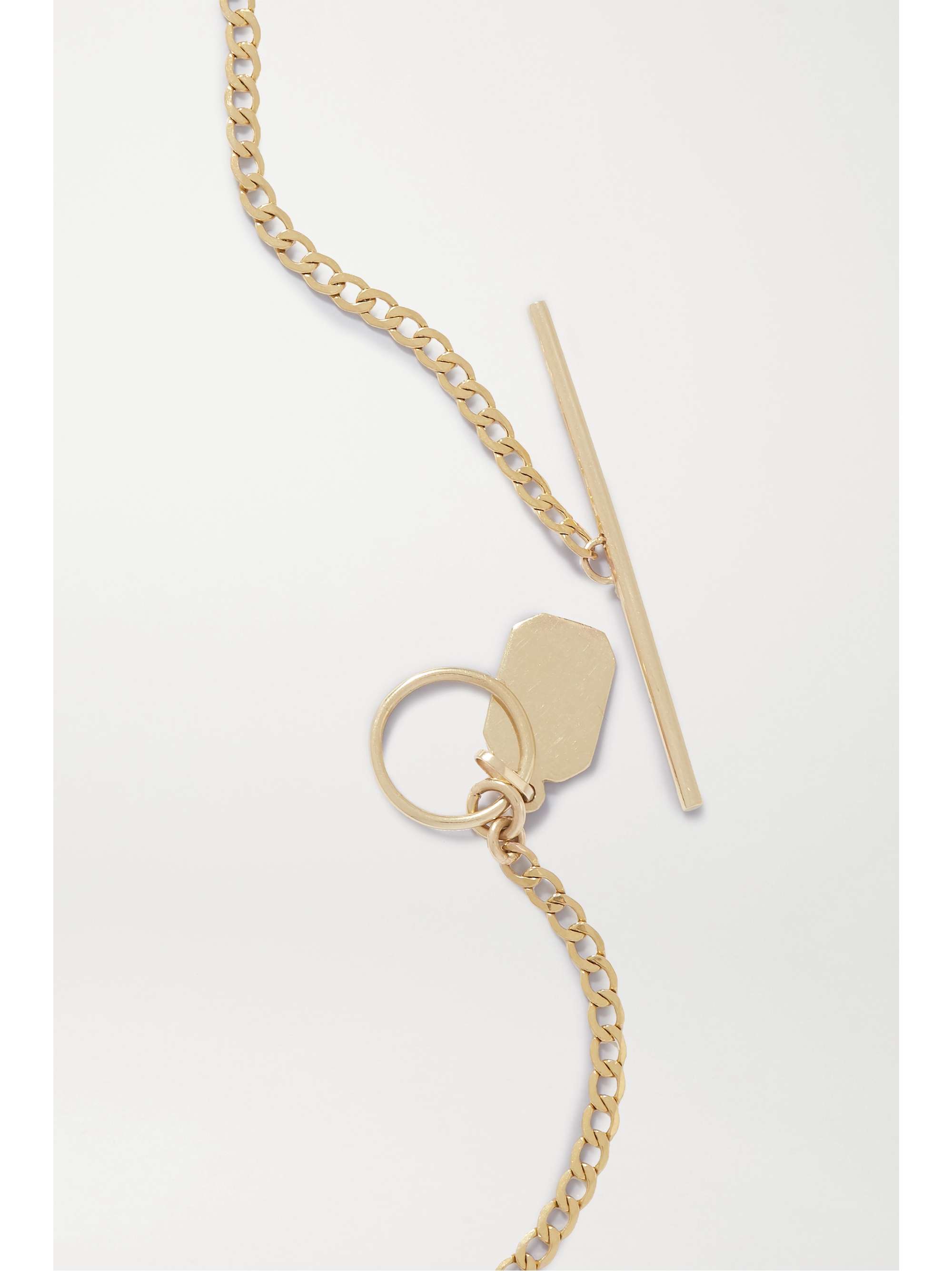 LOREN STEWART + NET SUSTAIN 14-karat gold necklace