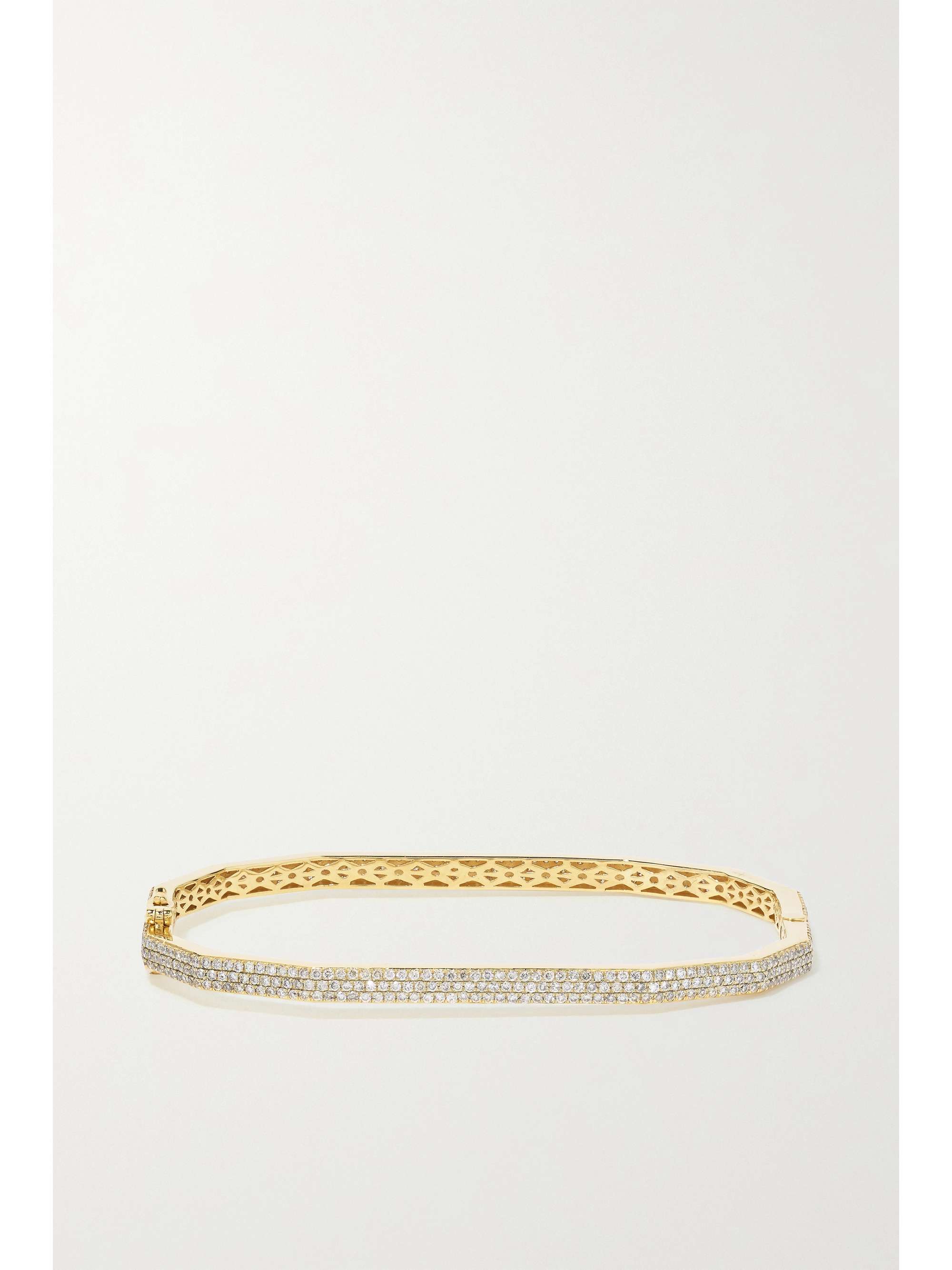 OFIRA 18-karat gold diamond bracelet