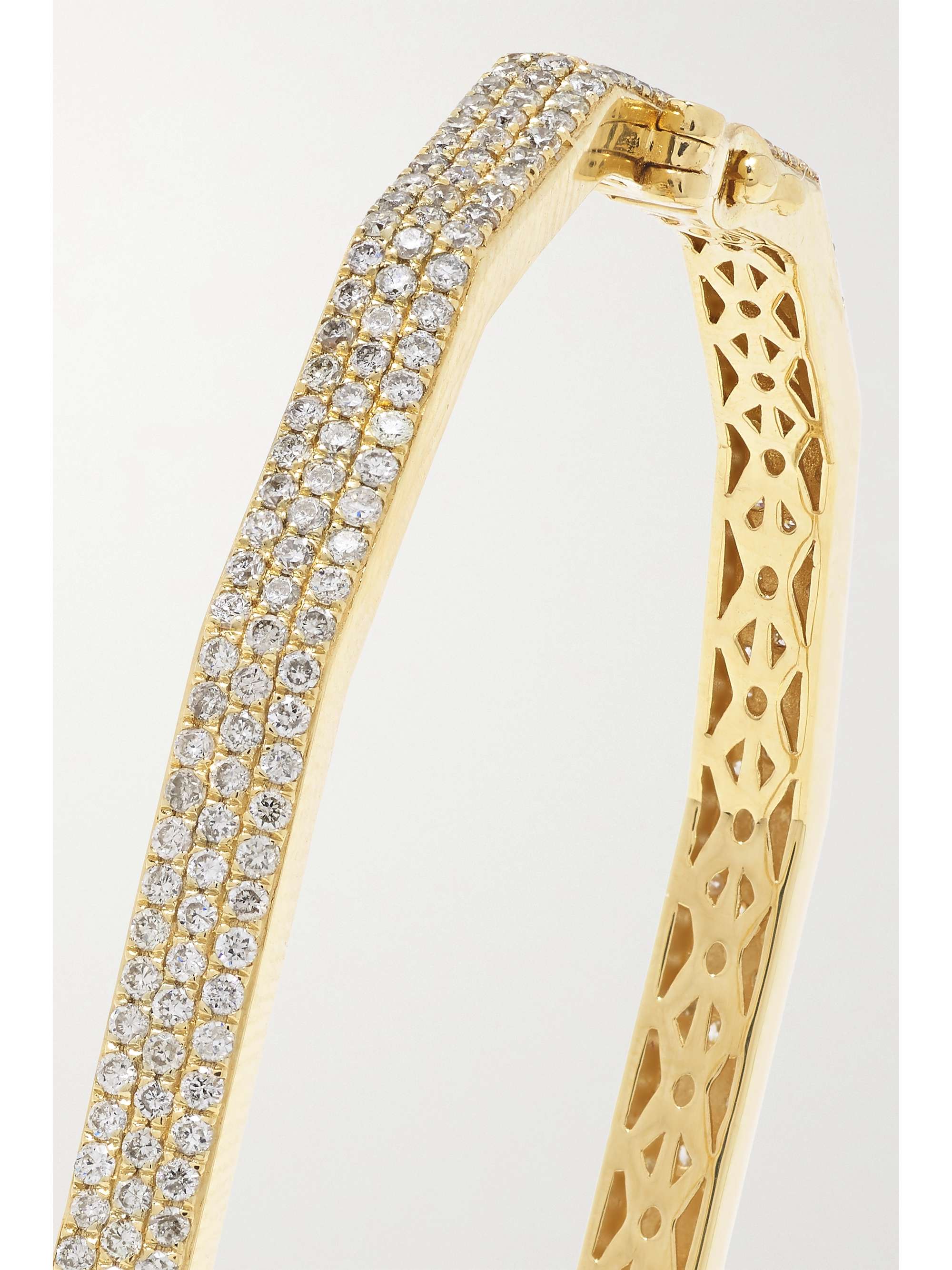 OFIRA 18-karat gold diamond bracelet