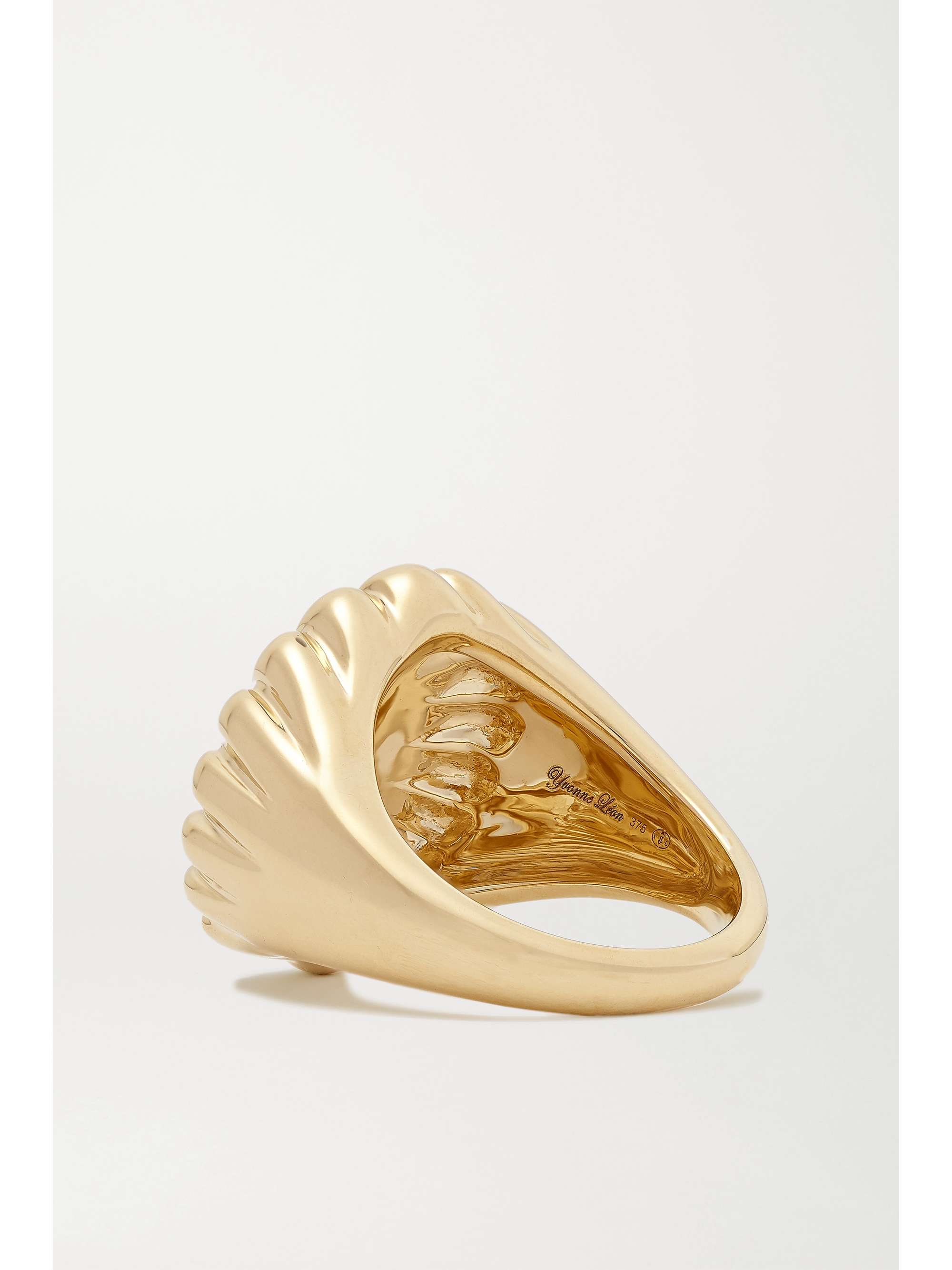 YVONNE LÉON 9-karat gold diamond ring