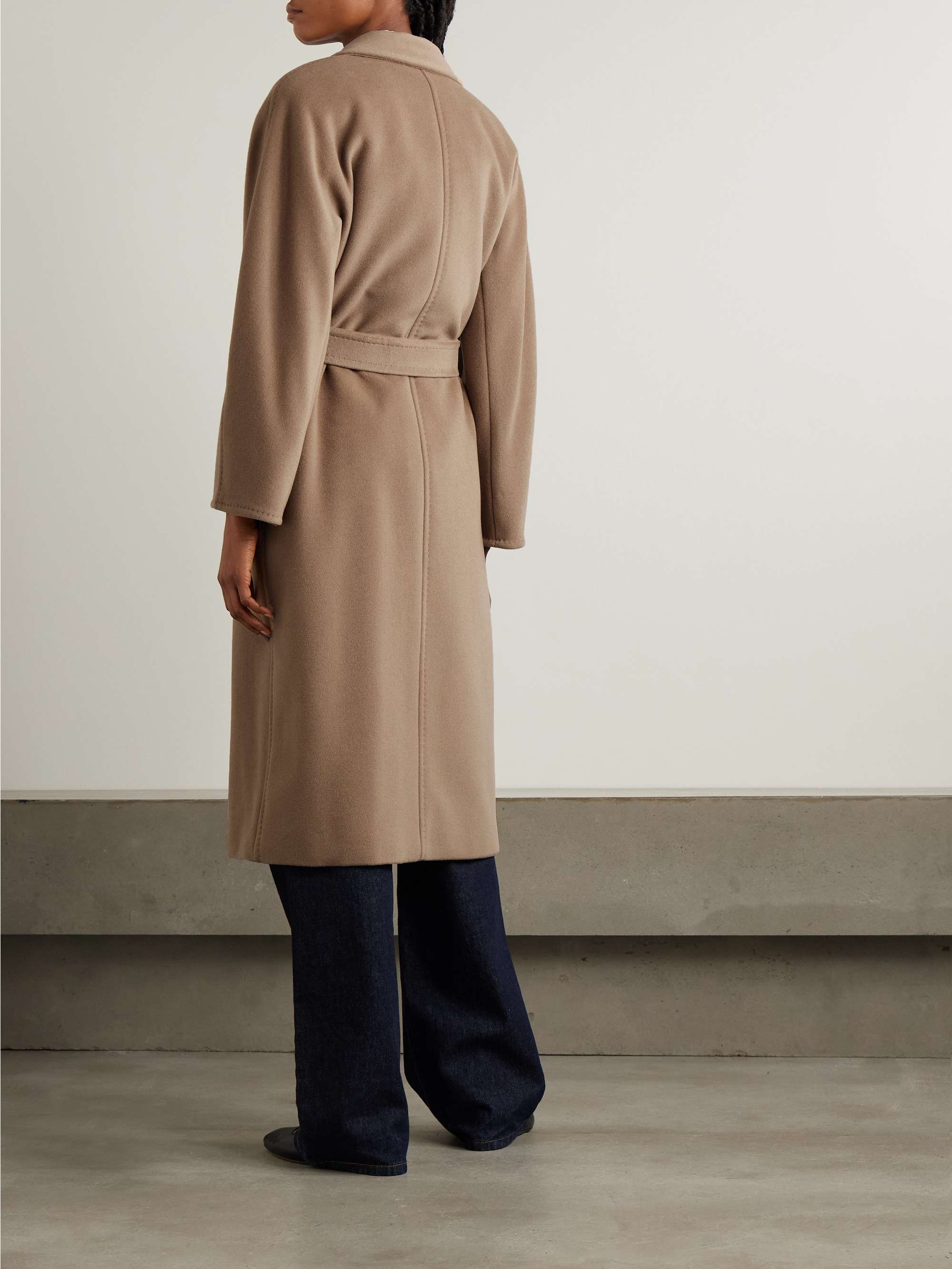MAX MARA Madame 101801 Icon double-breasted wool and cashmere-blend coat