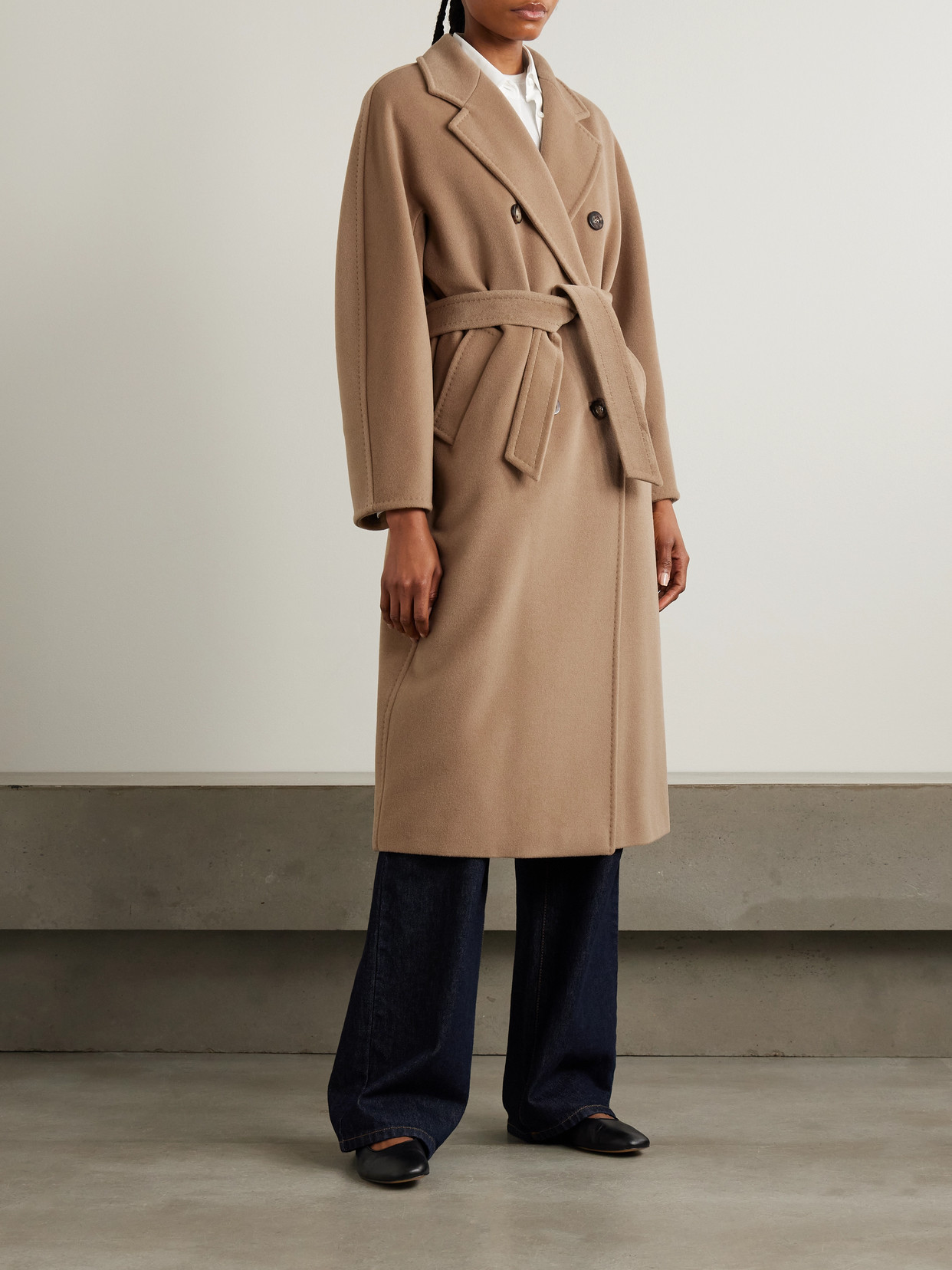 Migratie machine Dialoog Max Mara 101801 Icon Double-breasted Wool And Cashmere-blend Coat In Brown | ModeSens Migratie machine Dialoog Max Mara 101801 Icon Double-breasted Wool And Cashmere-blend Coat In Brown | ModeSens