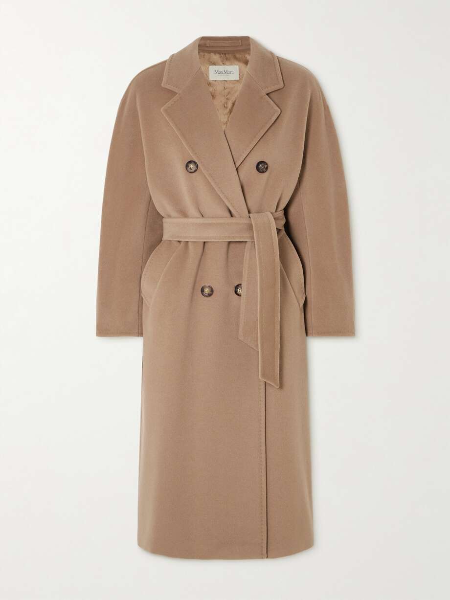 net-a-porter.com | Madame 101801 Icon double-breasted wool and cashmere-blend coat