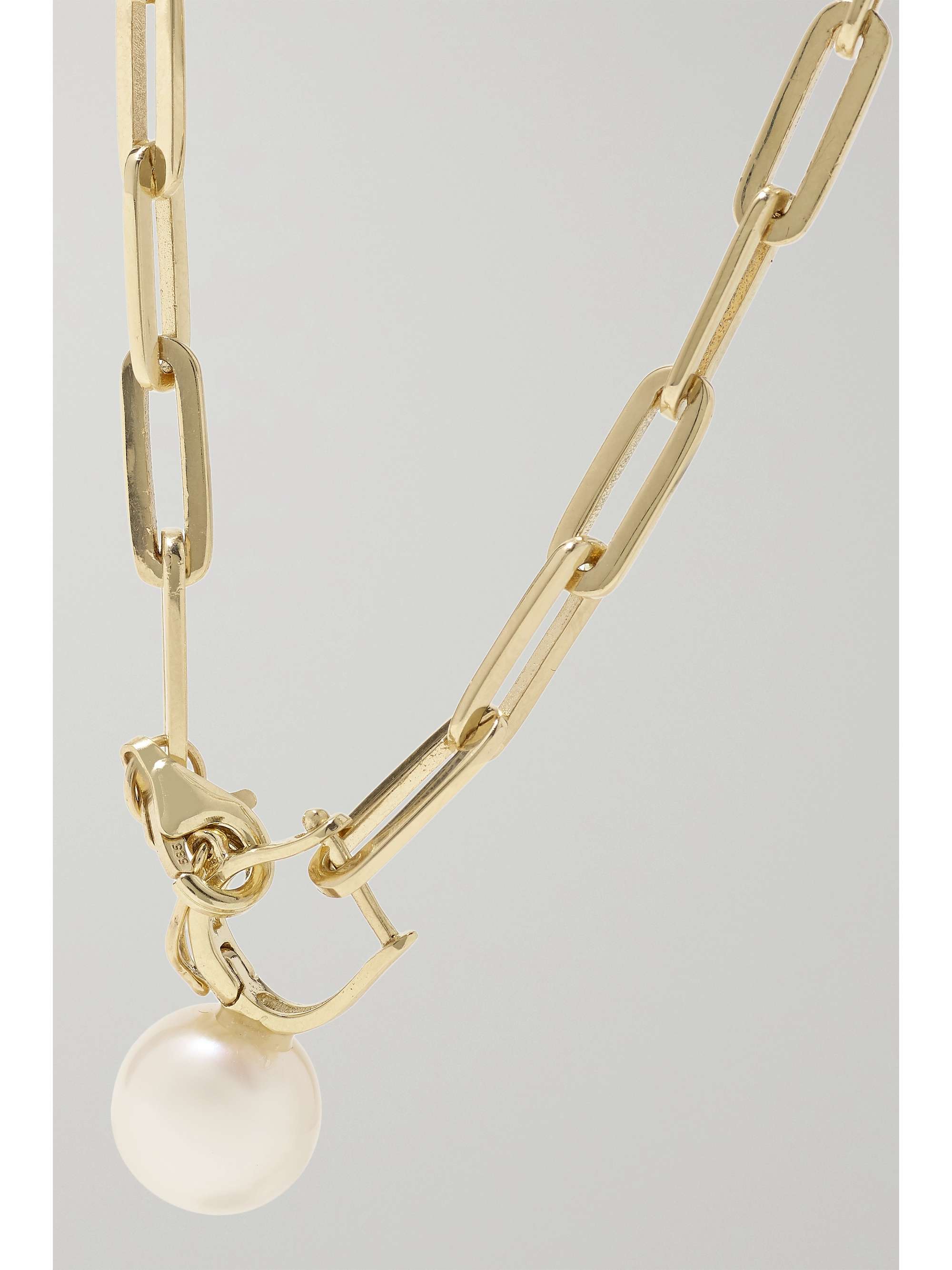 MATEO 14-karat gold pearl necklace