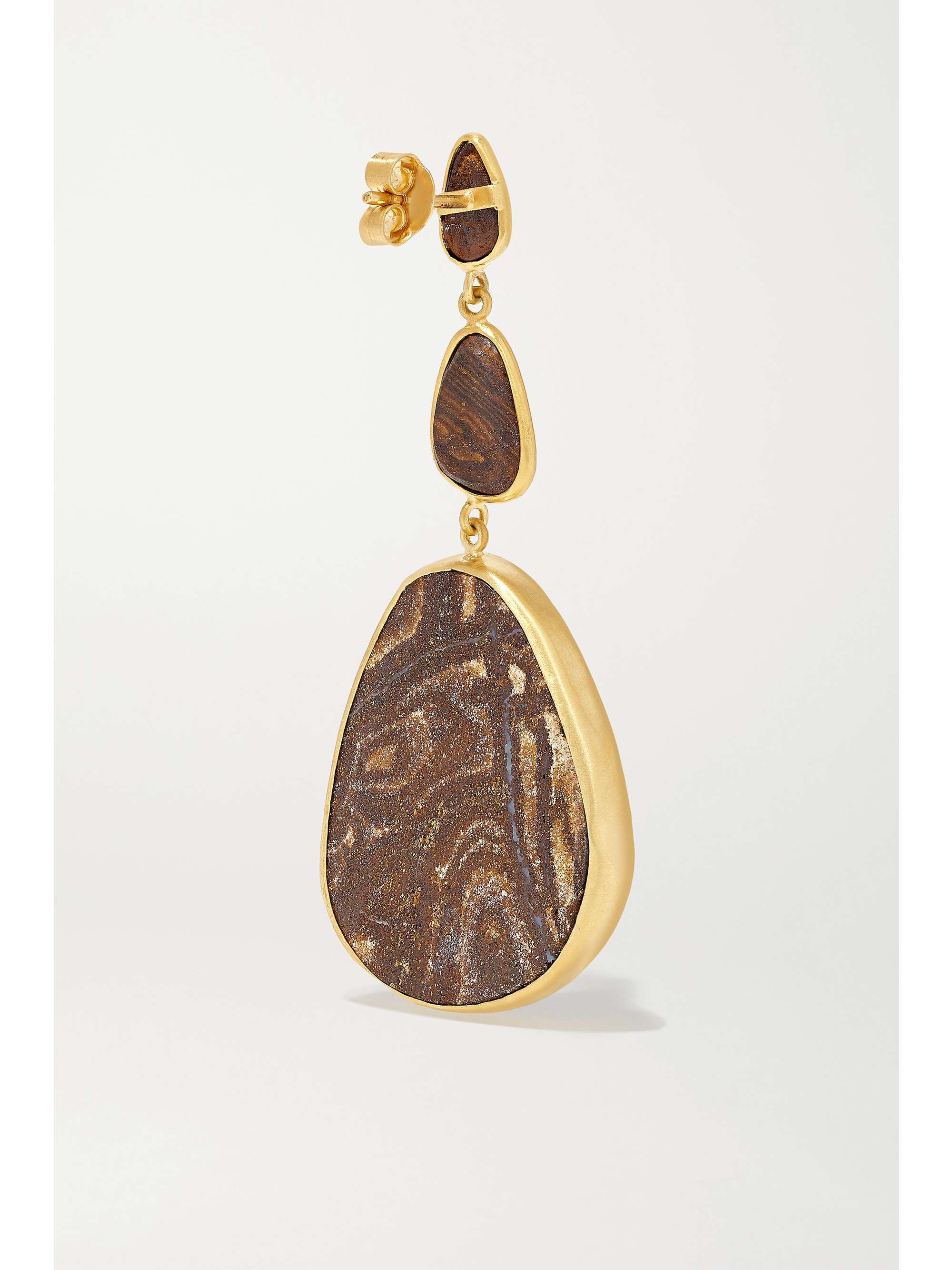 PIPPA SMALL Boucles d'oreilles en or 18 carats (750/1000) et opales
