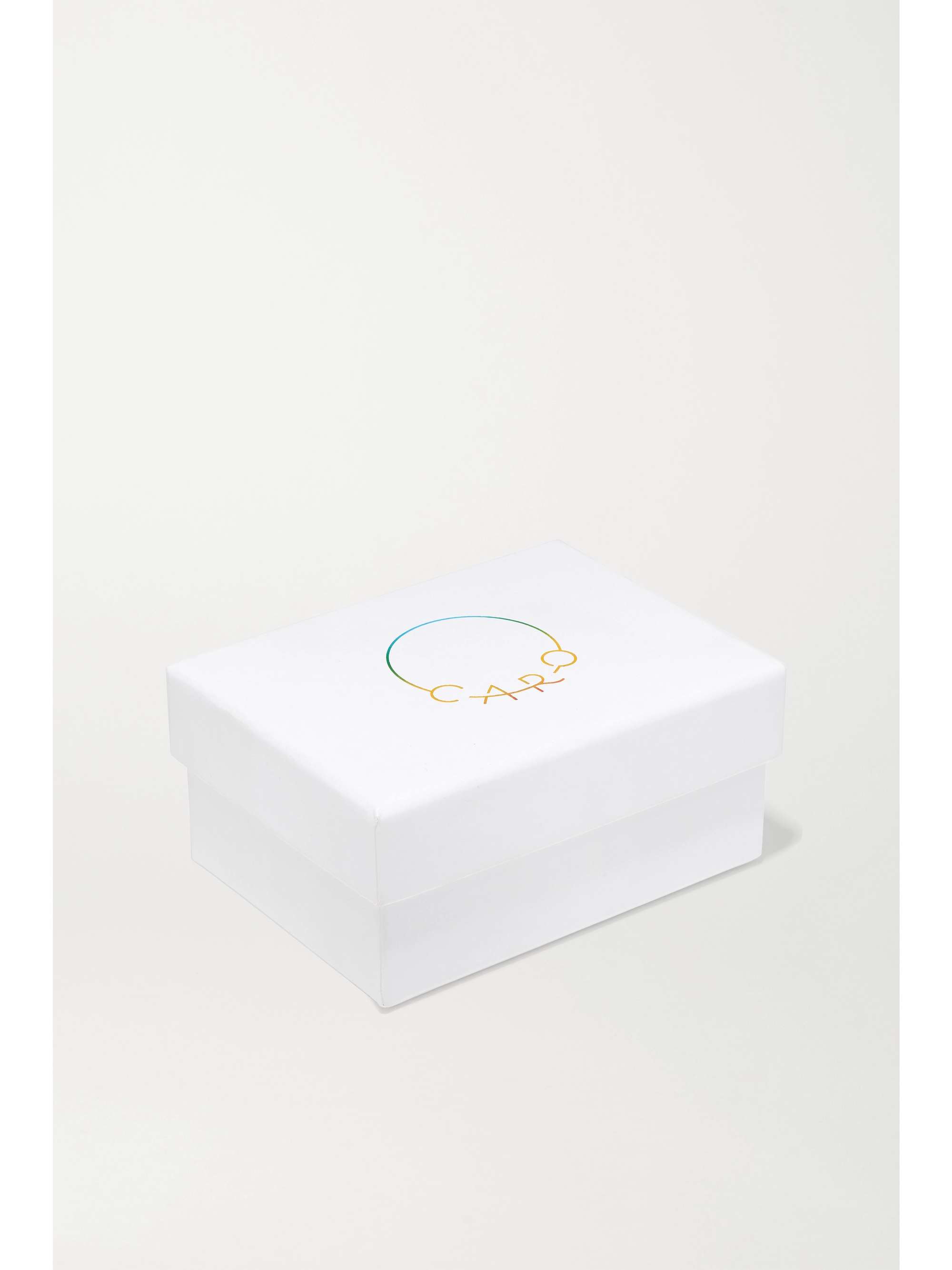 CAROLINA BUCCI Caro rose gold-plated and cotton bracelet