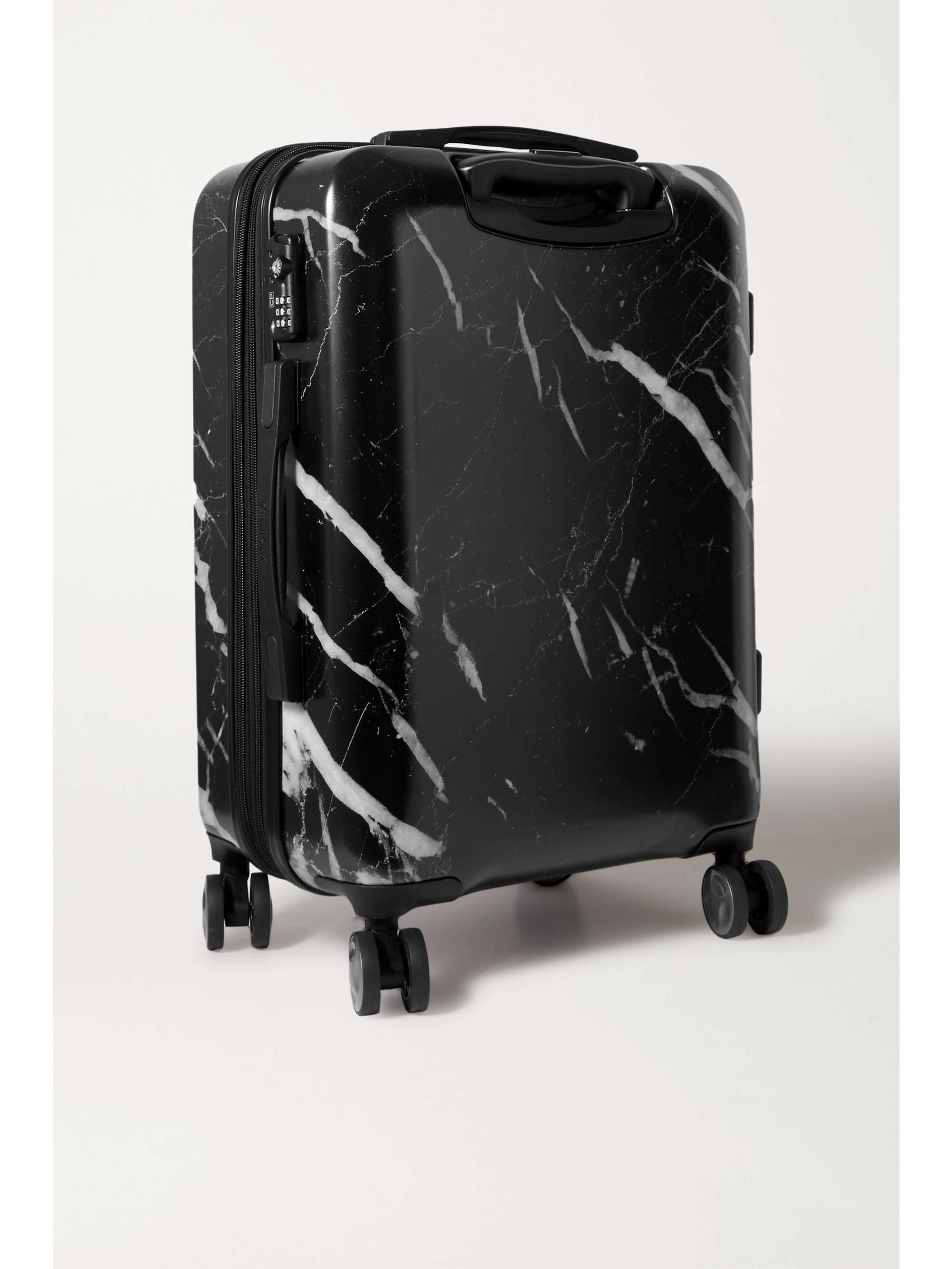 CALPAK Astyll Carry-On marbled hardshell suitcase