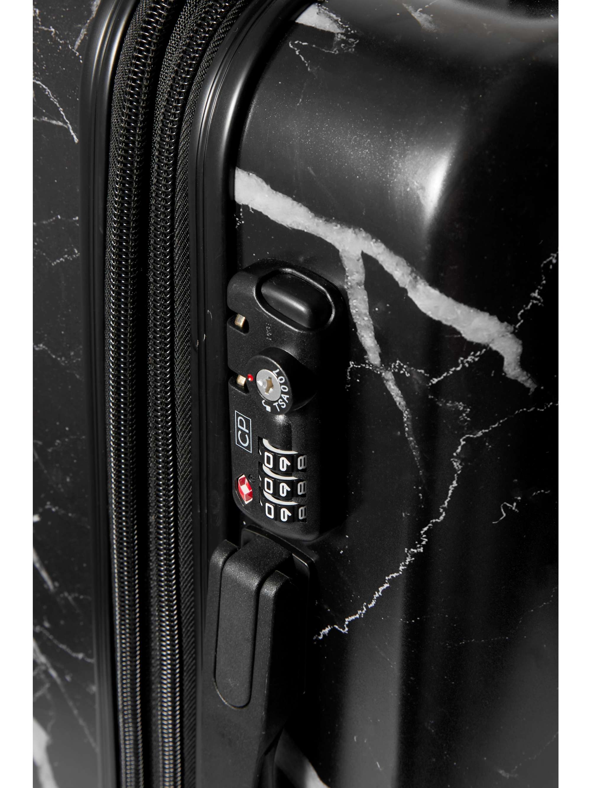 CALPAK Astyll Carry-On marbled hardshell suitcase