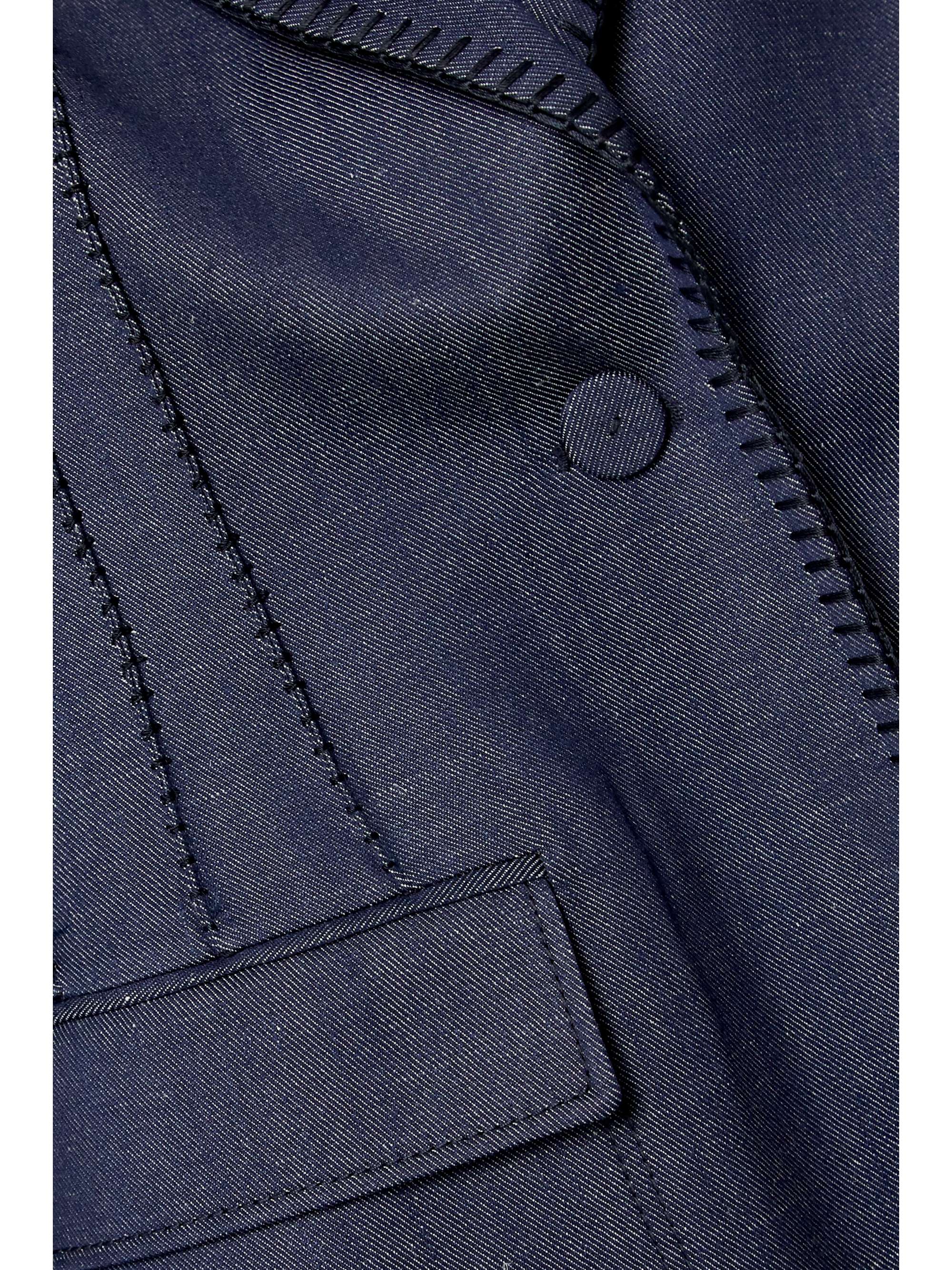 GABRIELA HEARST Minos whipstitched linen blazer
