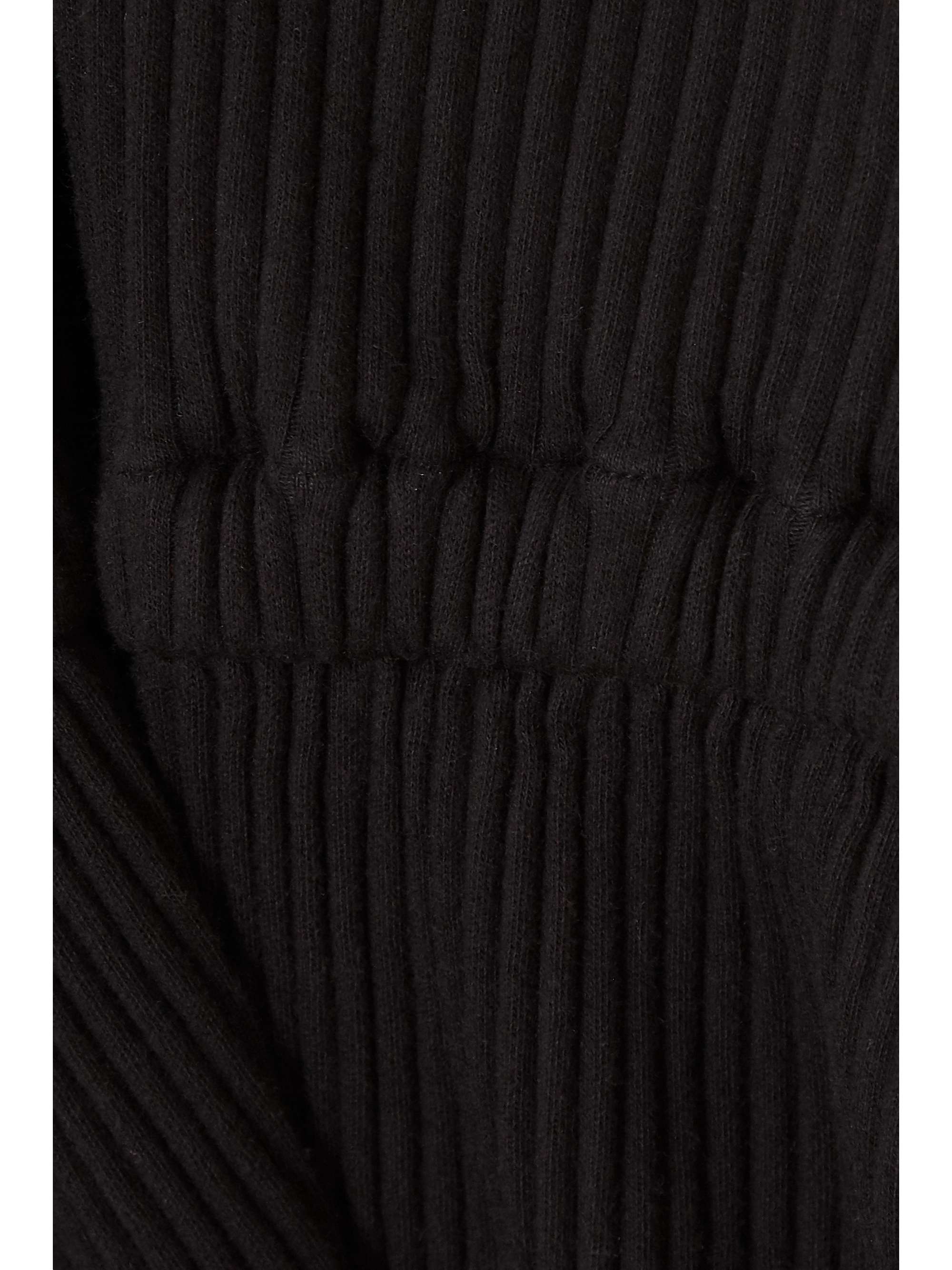BASERANGE + NET SUSTAIN Cepha ribbed organic cotton-jersey jumpsuit