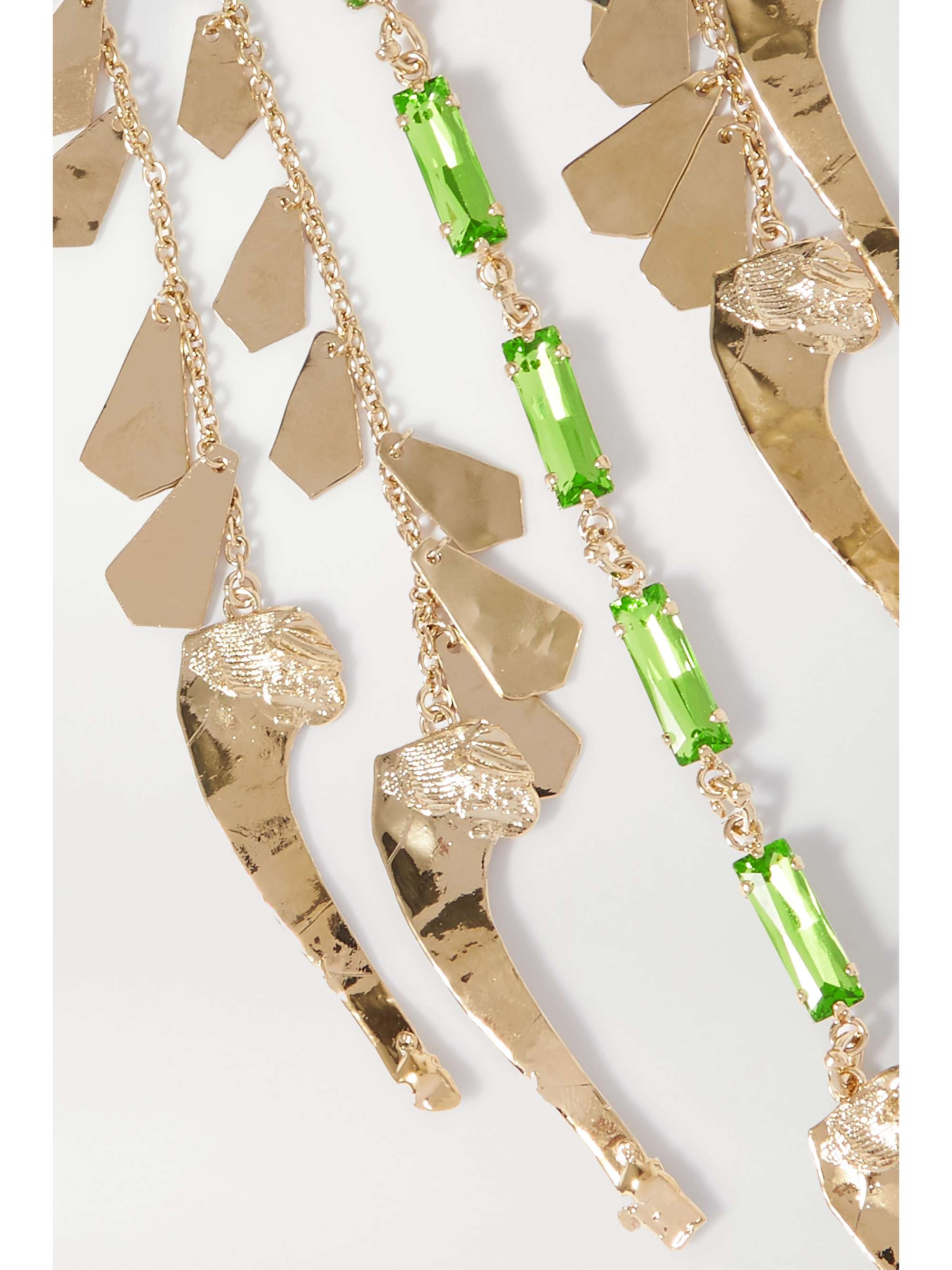 VALENTINO GARAVANI Valentino Garavani Cult gold-tone crystal necklace