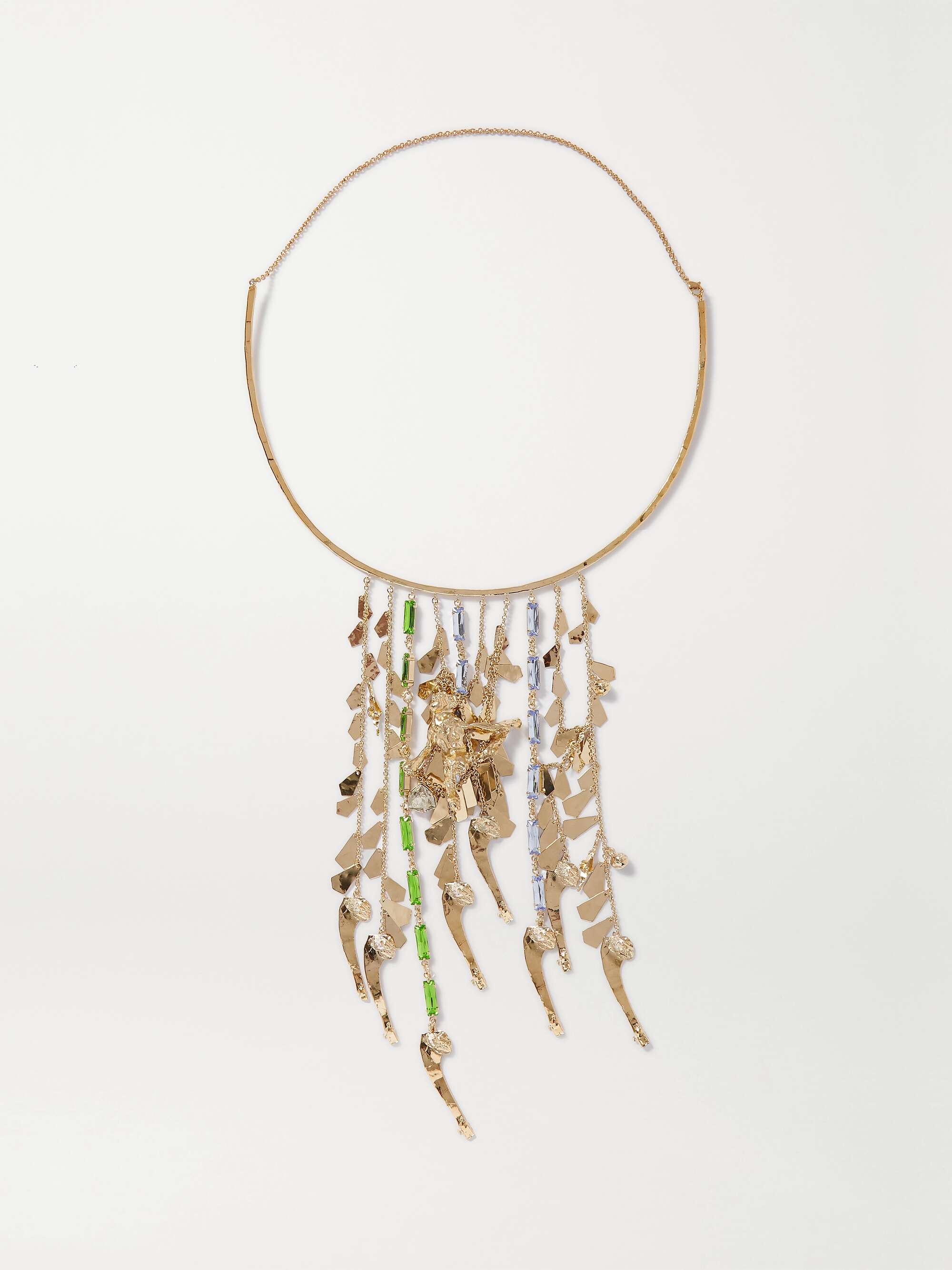 VALENTINO GARAVANI Valentino Garavani Cult gold-tone crystal necklace