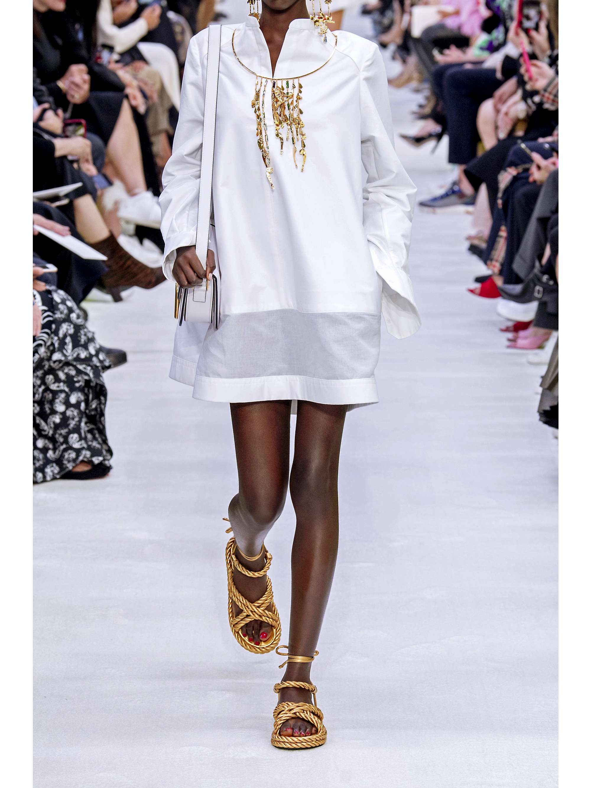 VALENTINO GARAVANI Valentino Garavani Cult gold-tone crystal necklace