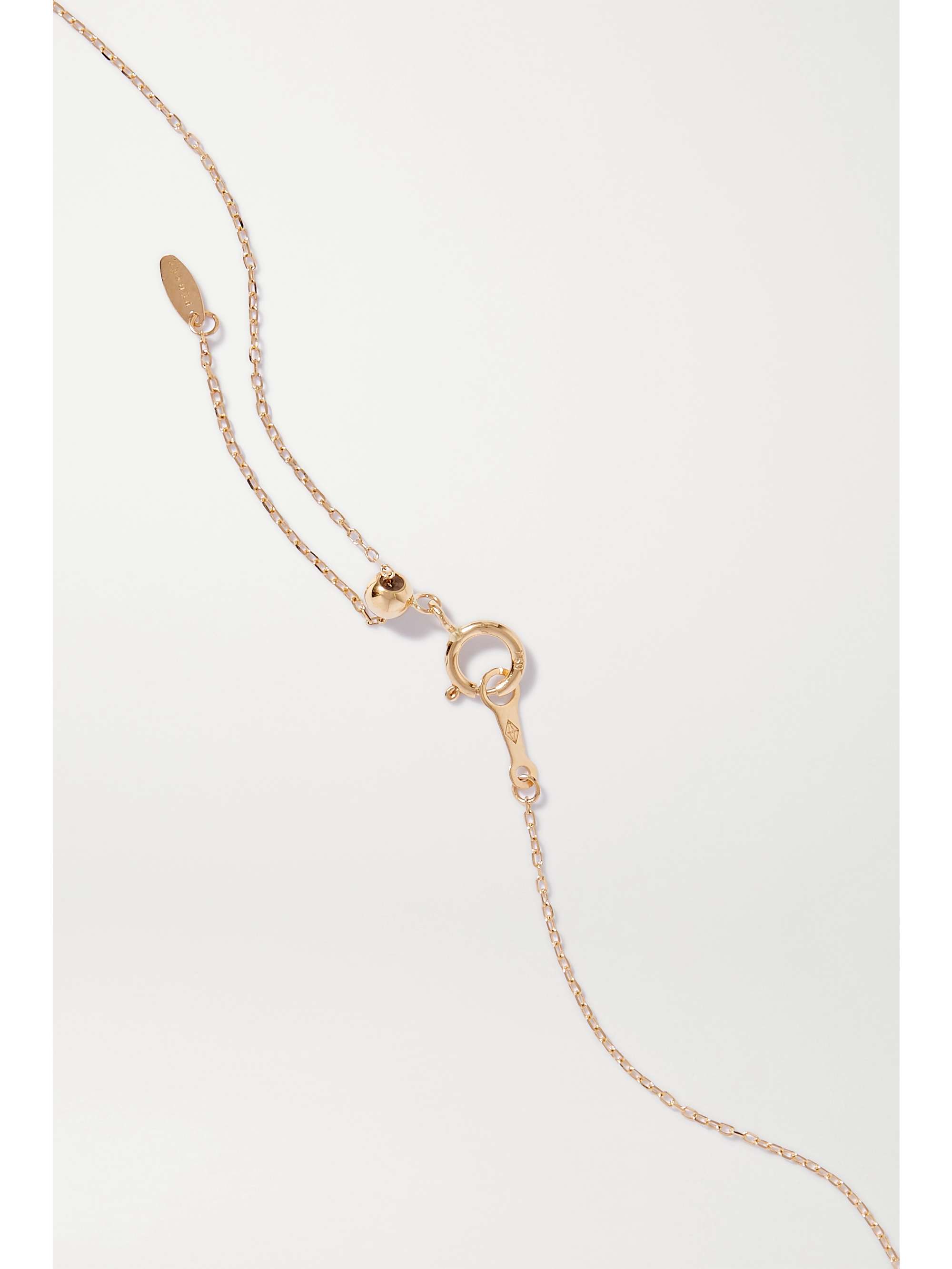 PERSÉE Danaé gold diamond necklace