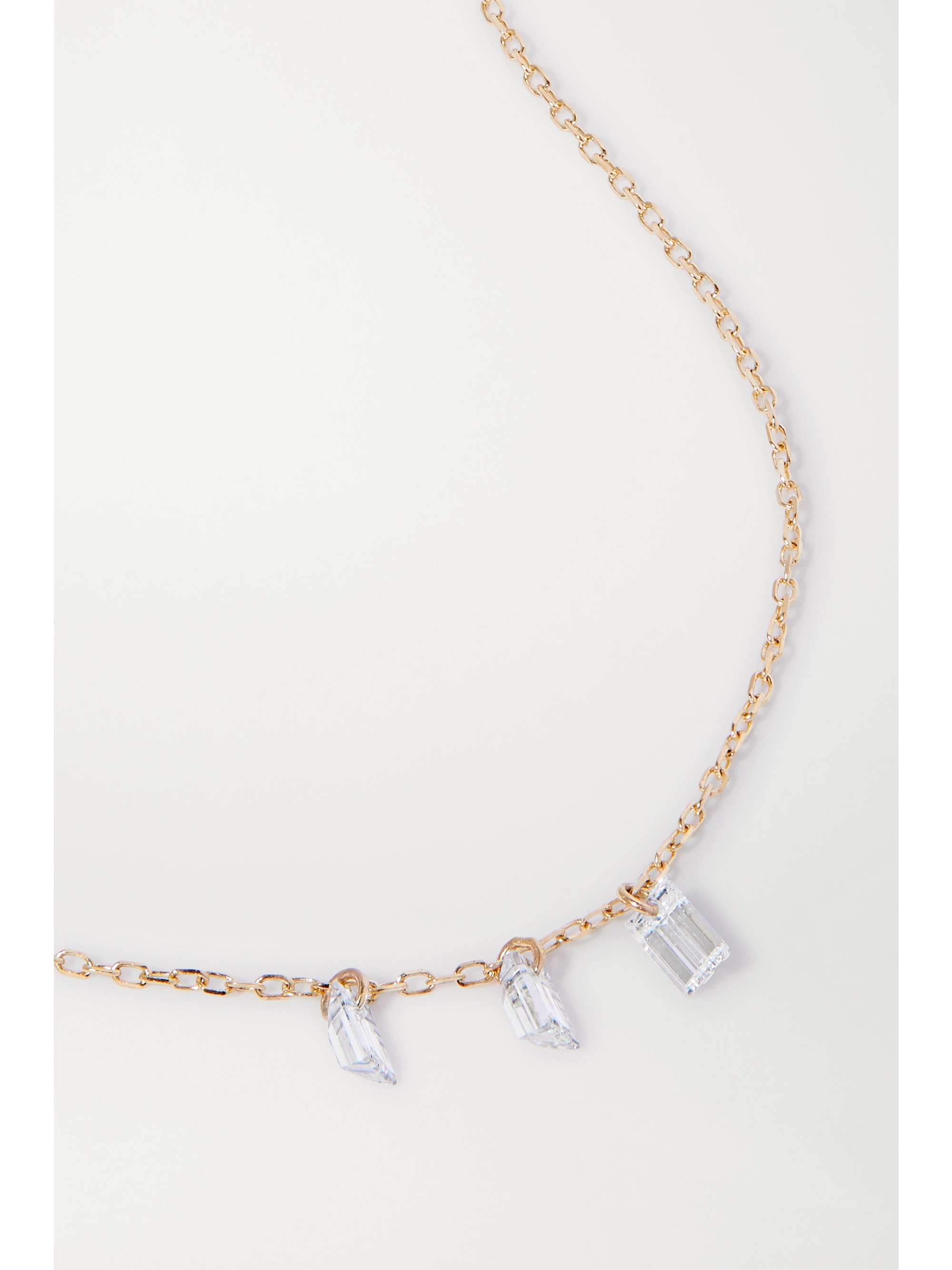 PERSÉE Danaé gold diamond necklace