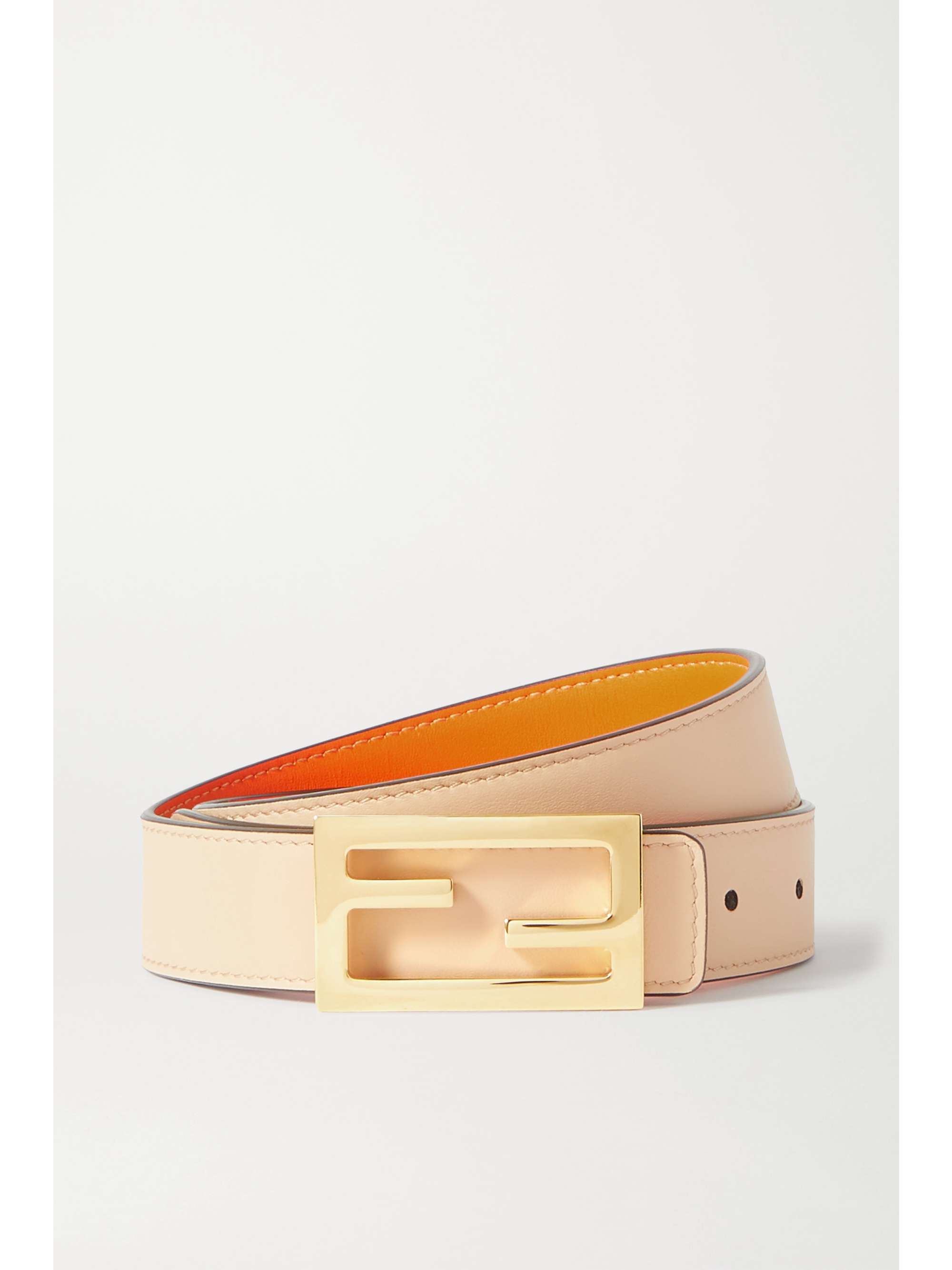 Tjen Nybegynder Afbestille Beige Ceinture en cuir | NET-A-PORTER | FENDI | NET-A-PORTER