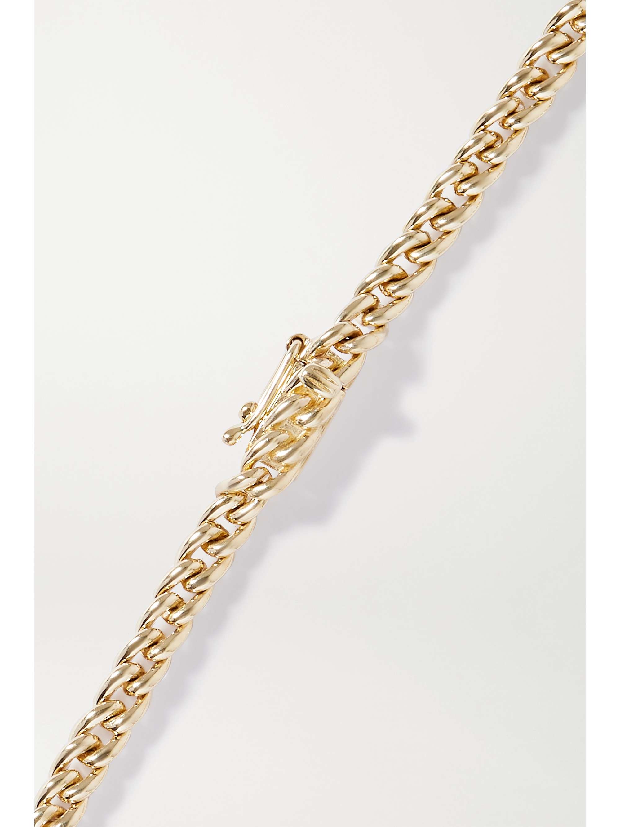 STONE AND STRAND 10-karat gold diamond bracelet