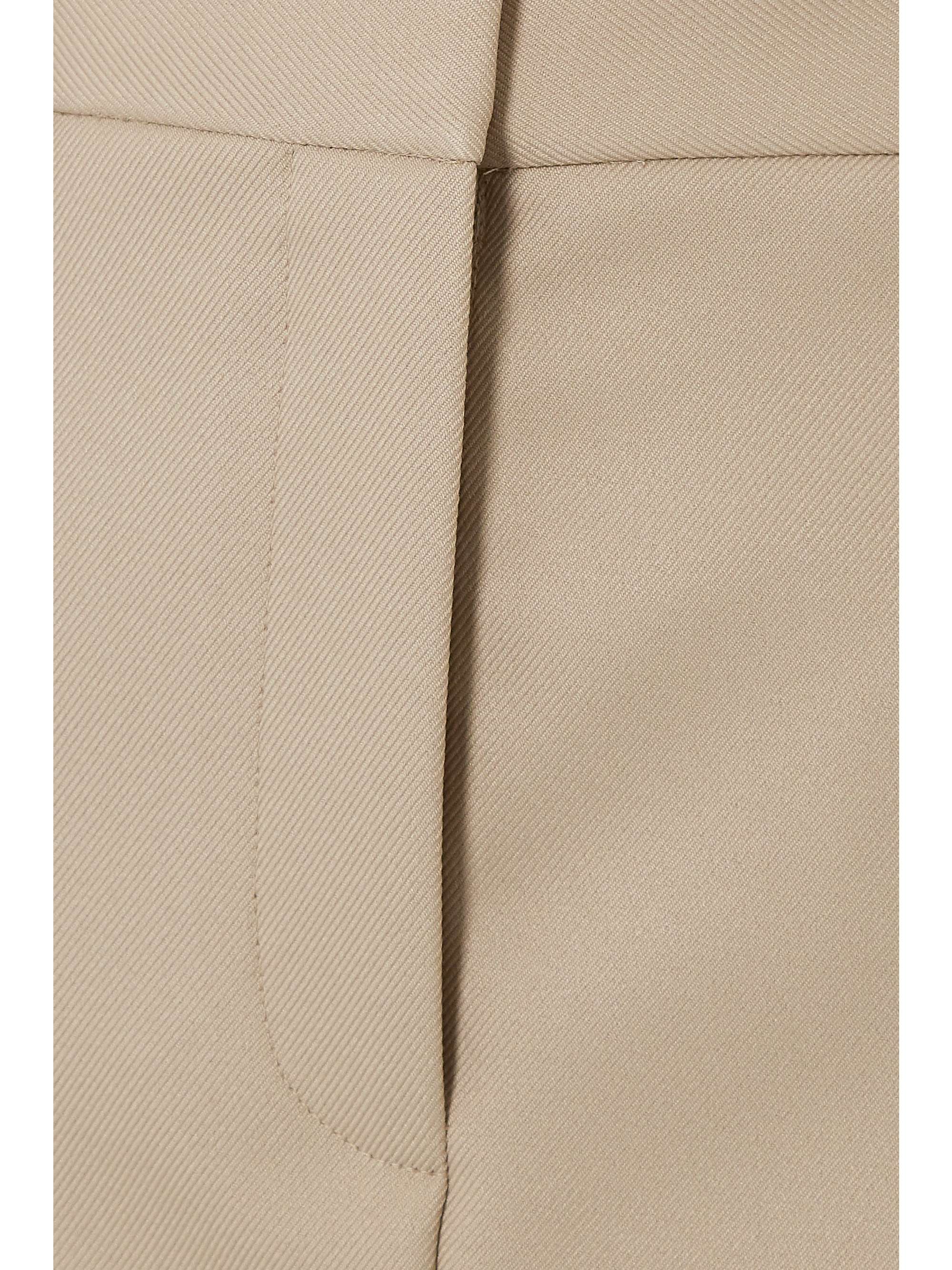 STELLA MCCARTNEY + NET SUSTAIN Alisha twill skirt