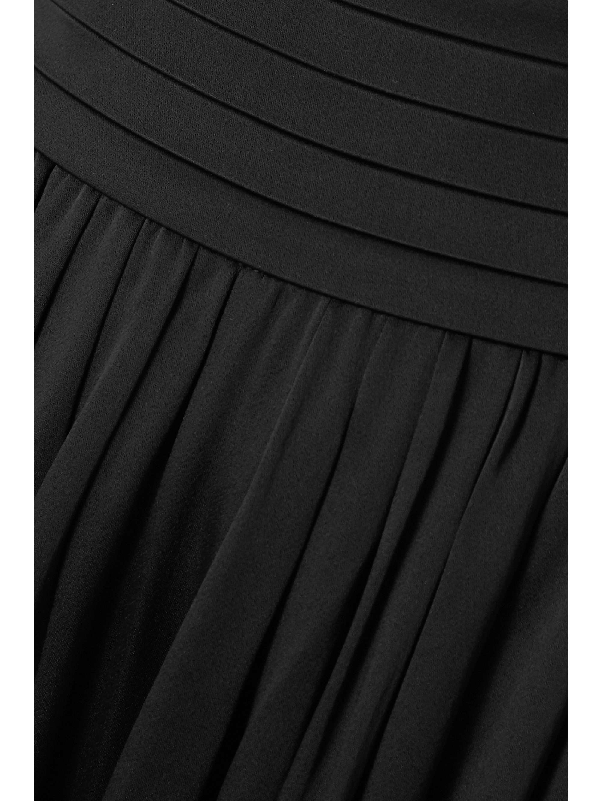 KHAITE Rosie pleated satin-crepe pants
