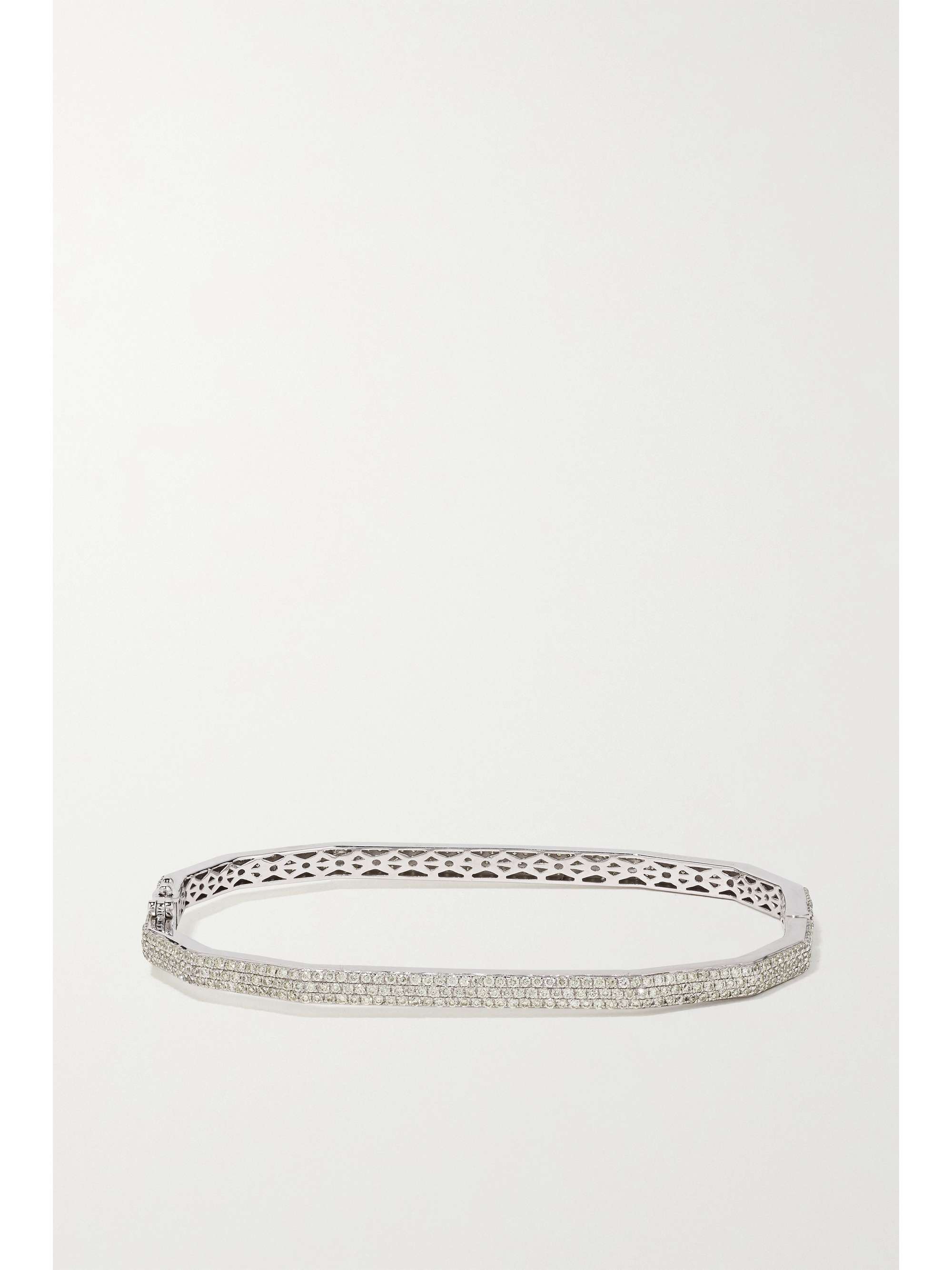 OFIRA 18-karat gold diamond bracelet