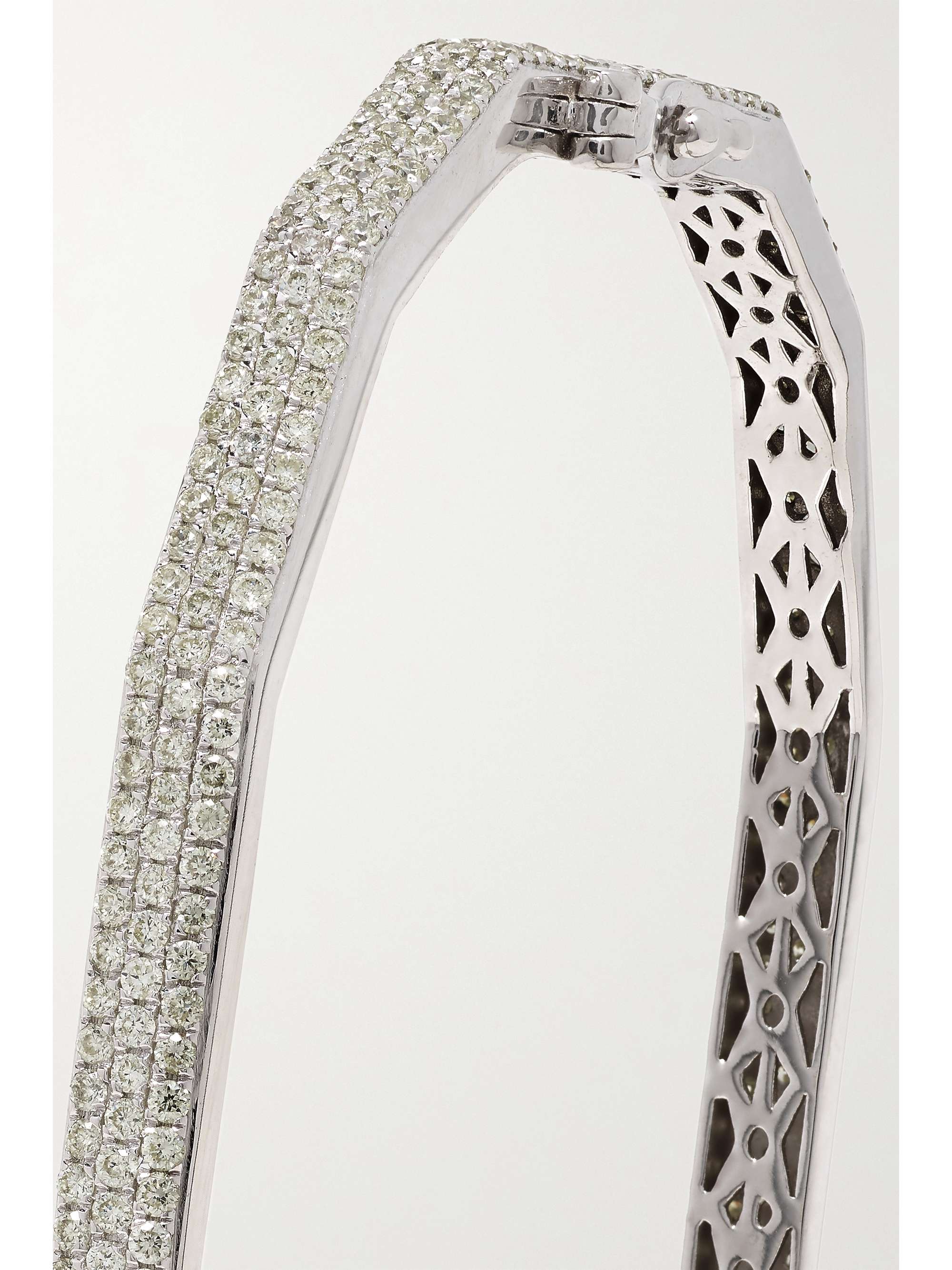 OFIRA 18-karat gold diamond bracelet