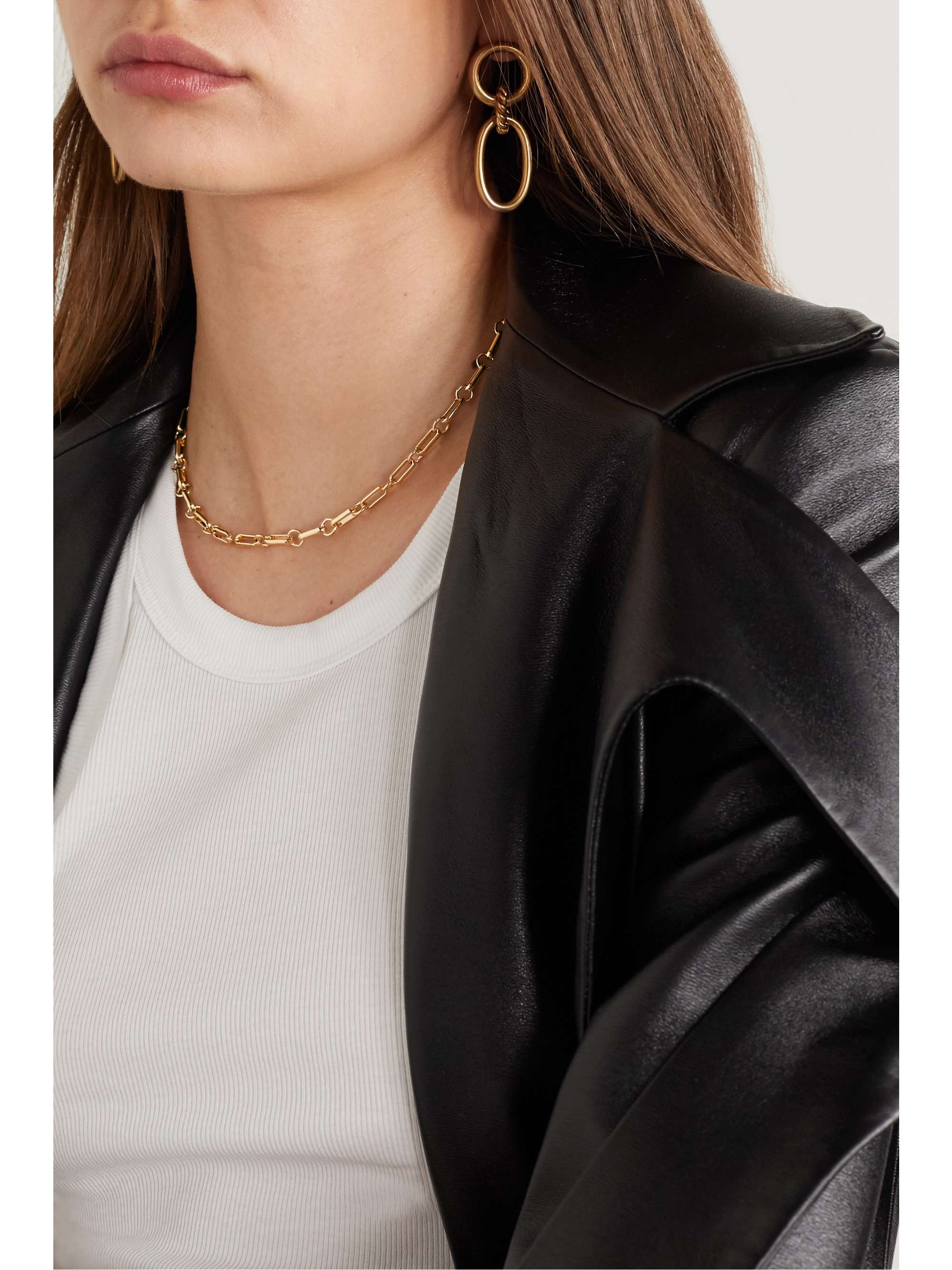 LAURA LOMBARDI Gold-plated necklace