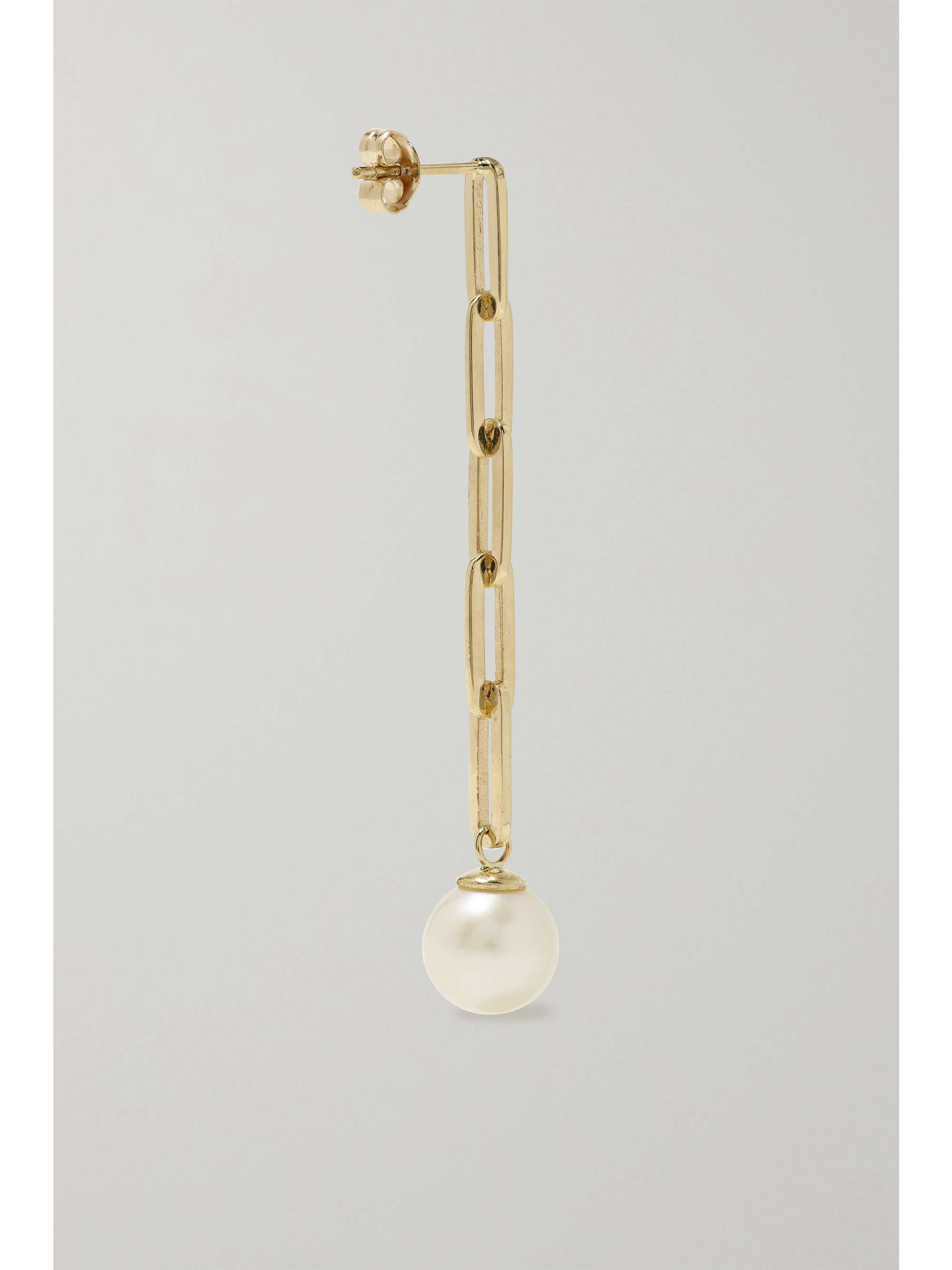 MATEO 14-karat gold pearl earrings