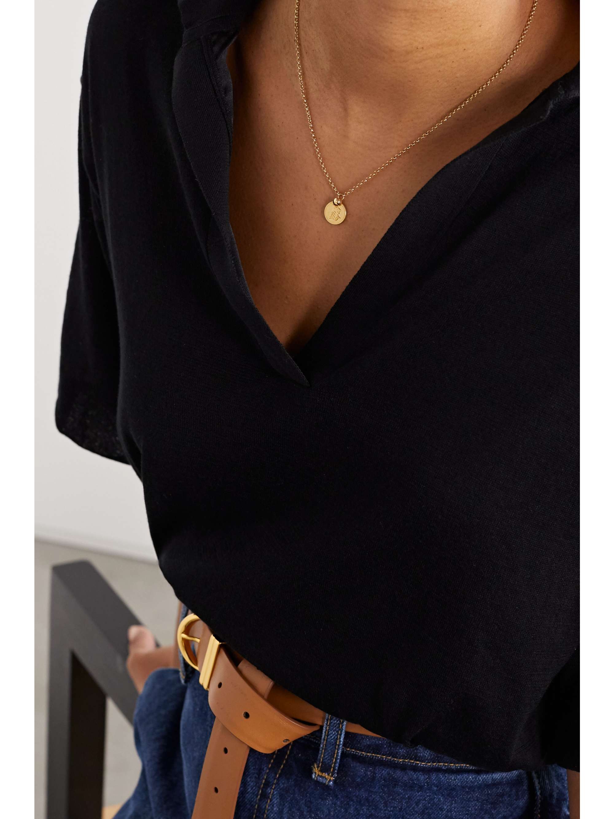 FOUNDRAE 18-karat gold necklace