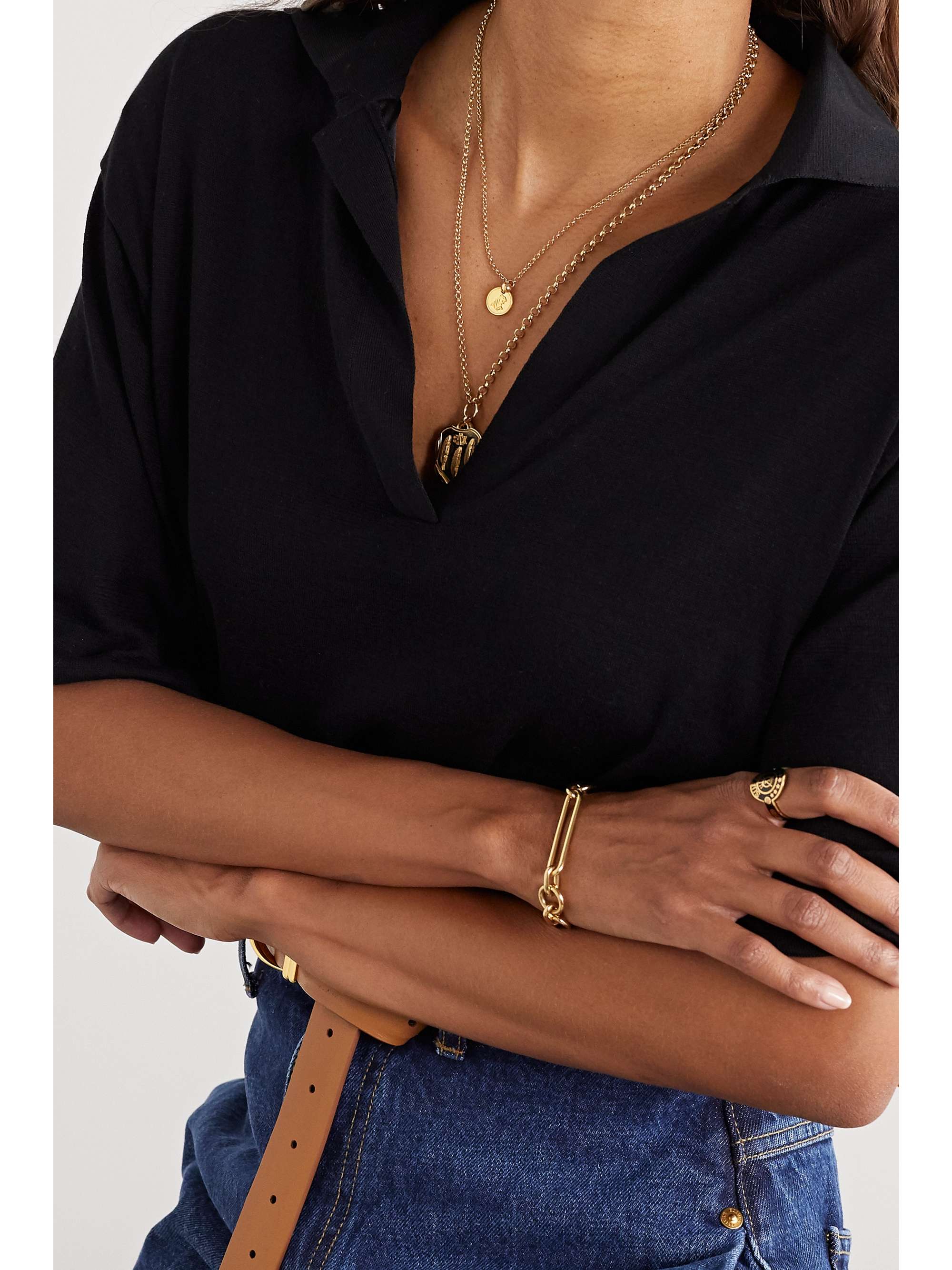 FOUNDRAE 18-karat gold necklace